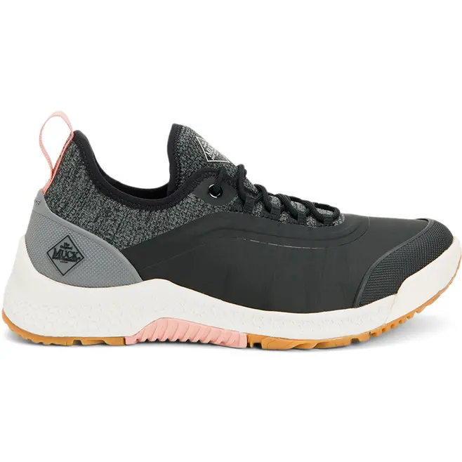 Damen Freizeitschuhe OUTSCAPE LACE UP schwarz/rosa