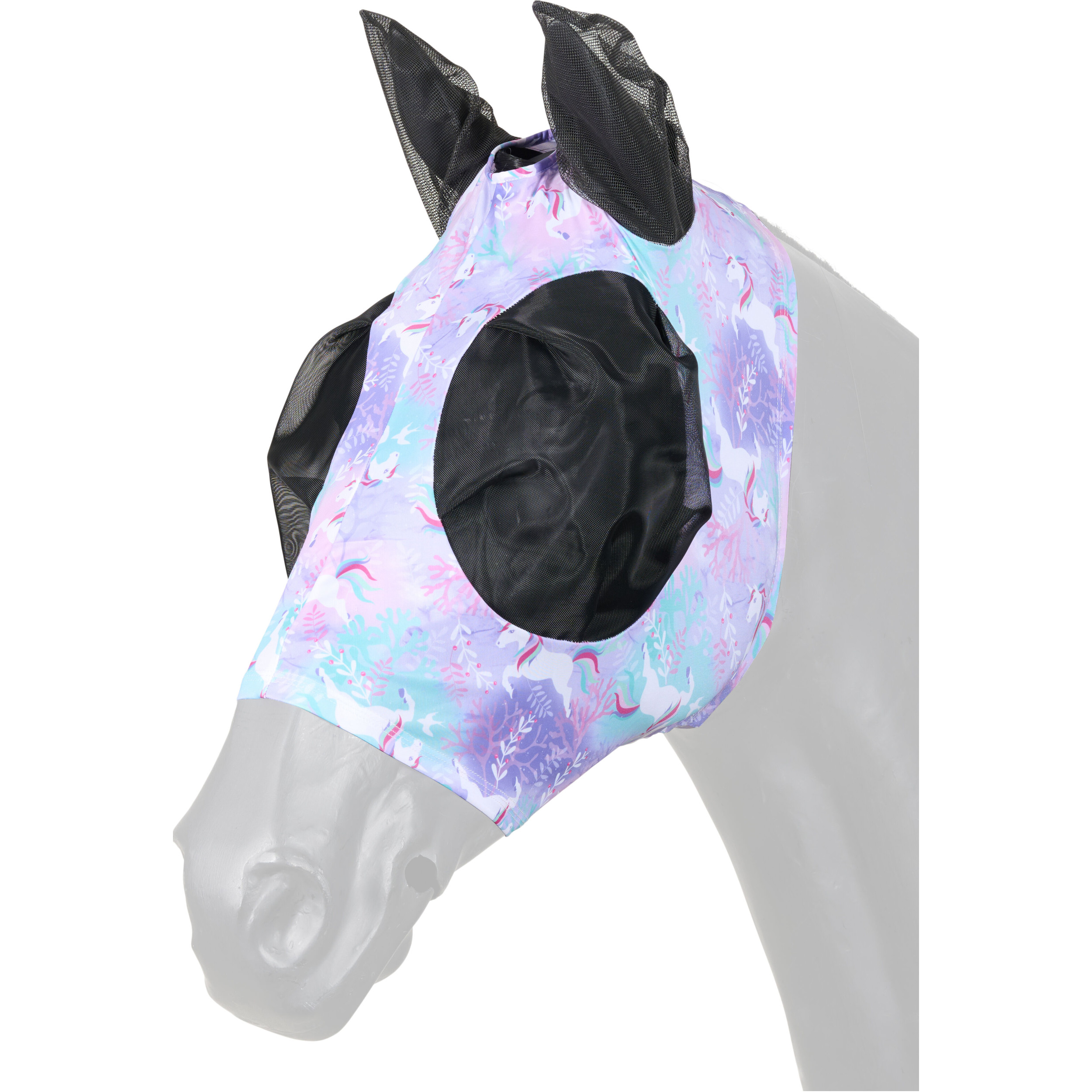 Fliegenmaske UNICORN lavender