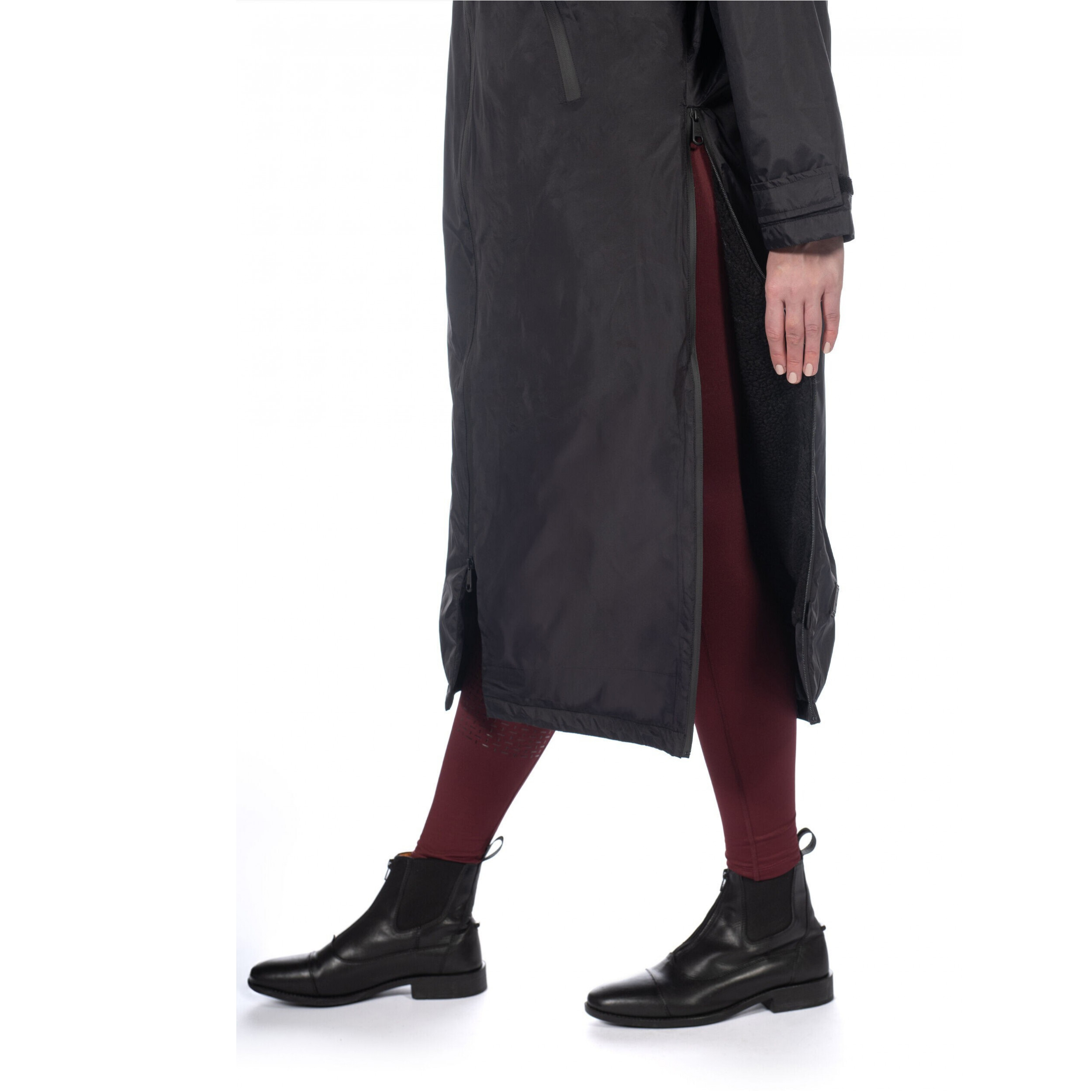 Damen Reitjacke extra lang JULIE schwarz