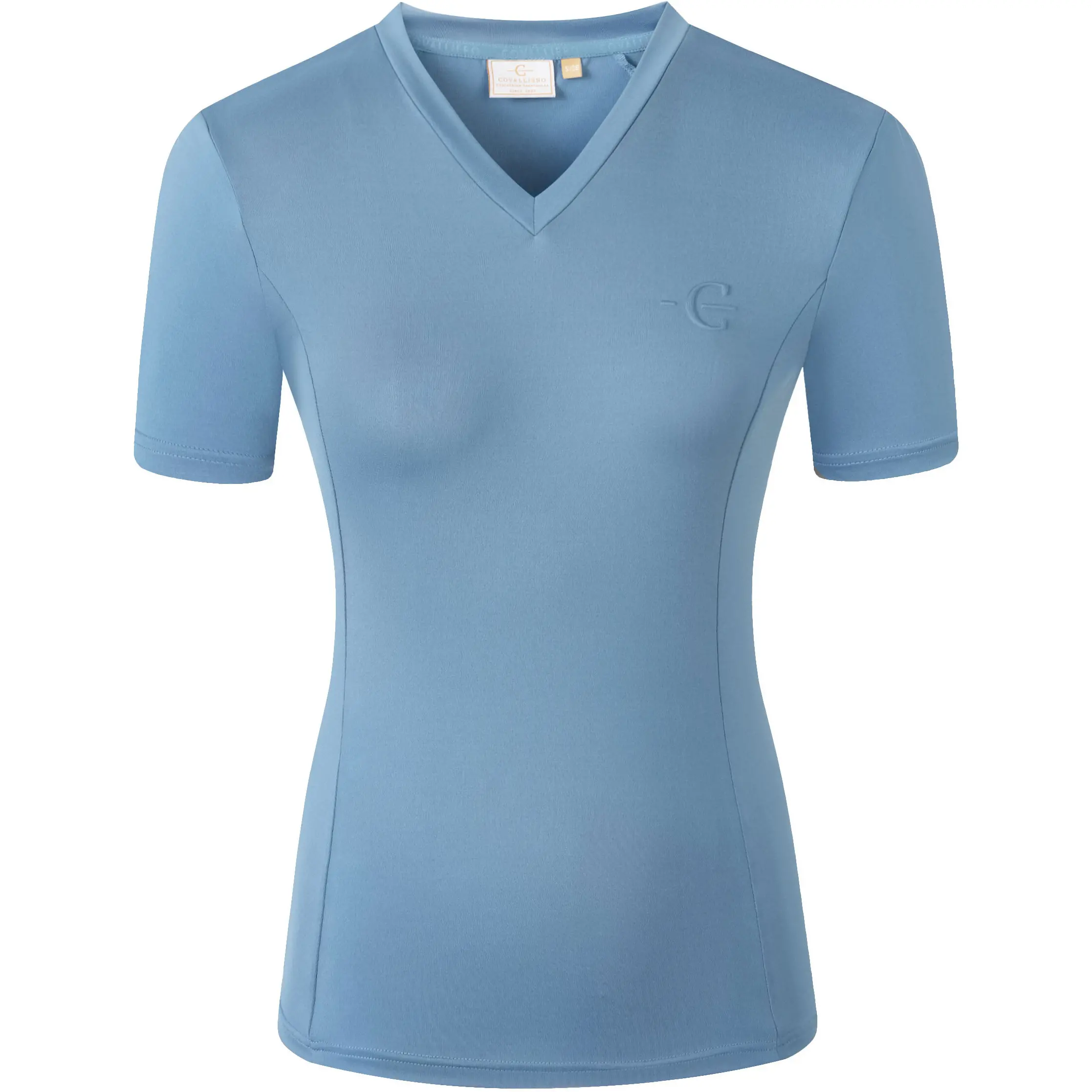 Damen T-Shirt F/S 2026 smoked blue
