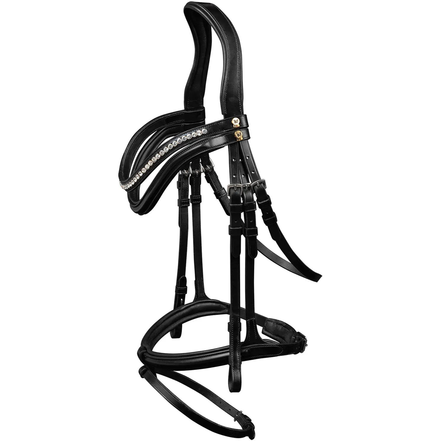 Trensenzaum S-Line HARMONY schwarz