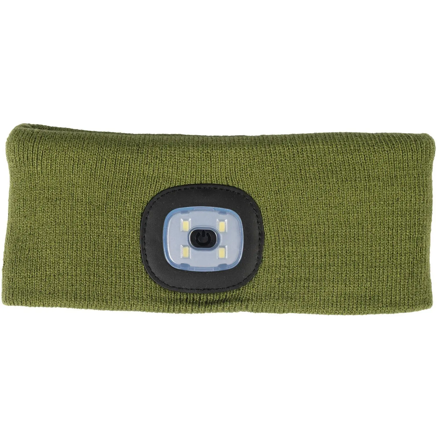 Winter Stirnband mit Licht HONEY khaki