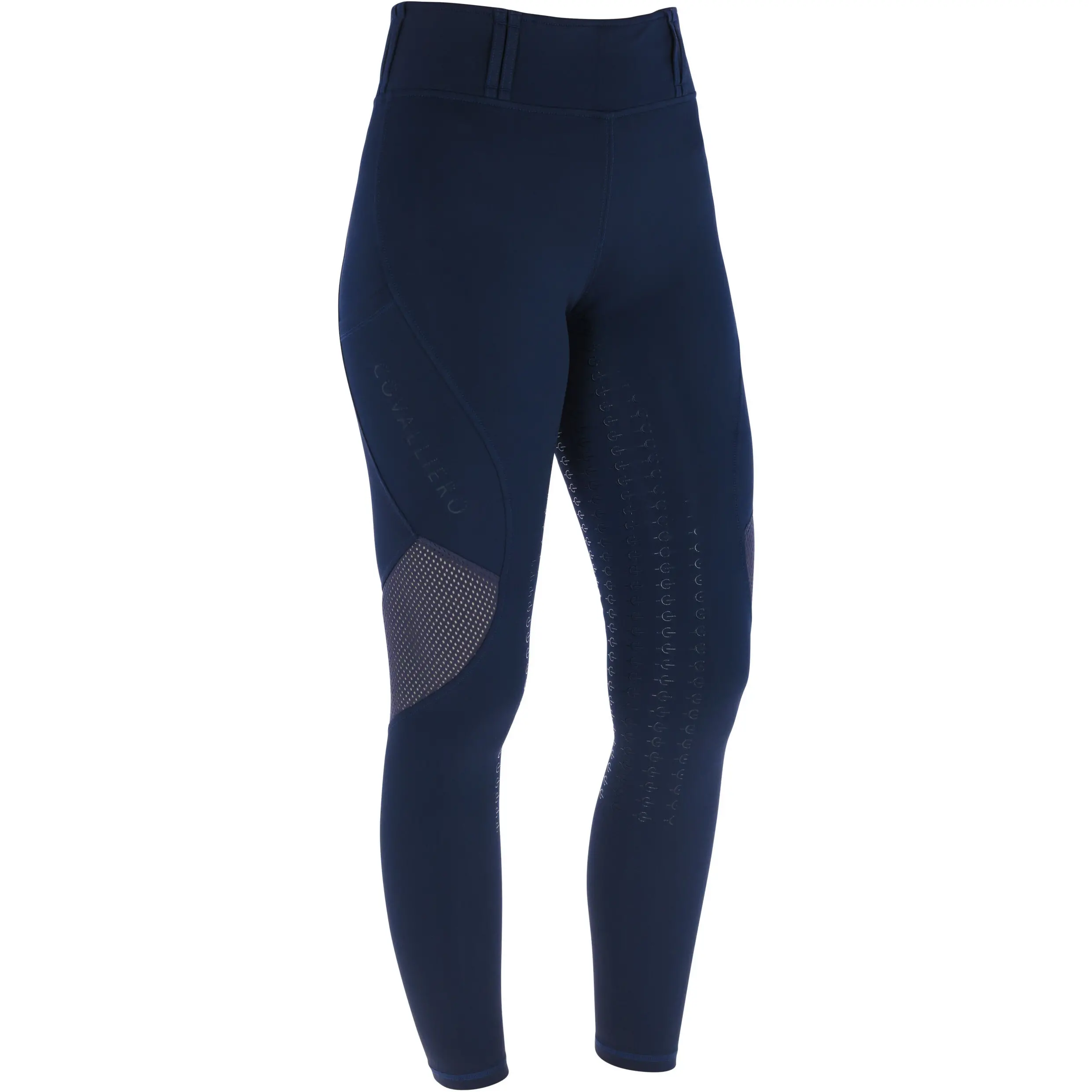 Damen Reitleggings Silikon Vollbesatz Mesh F/S 2026 dark navy