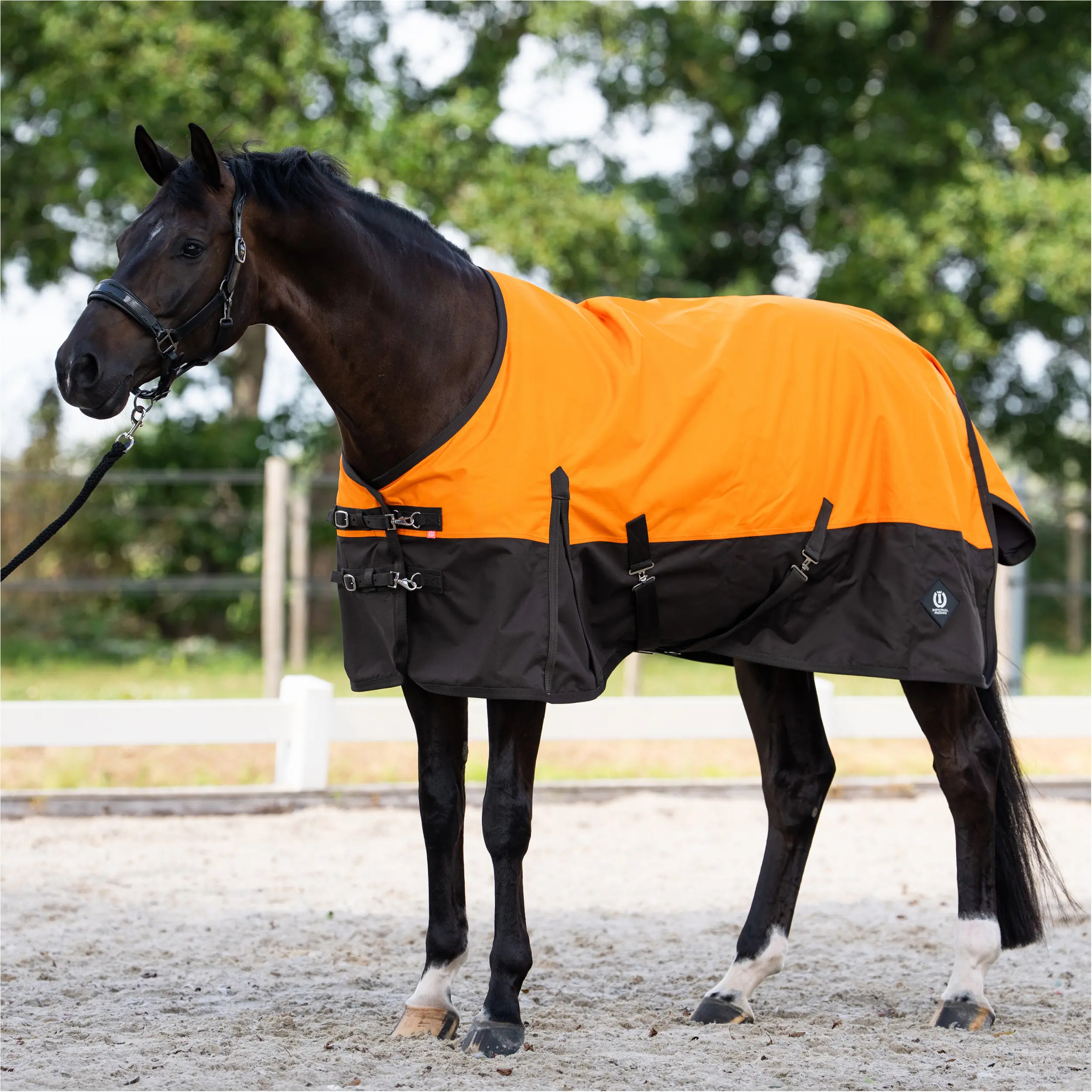 Outdoordecke 600D IRHCustomized orange/dark braun