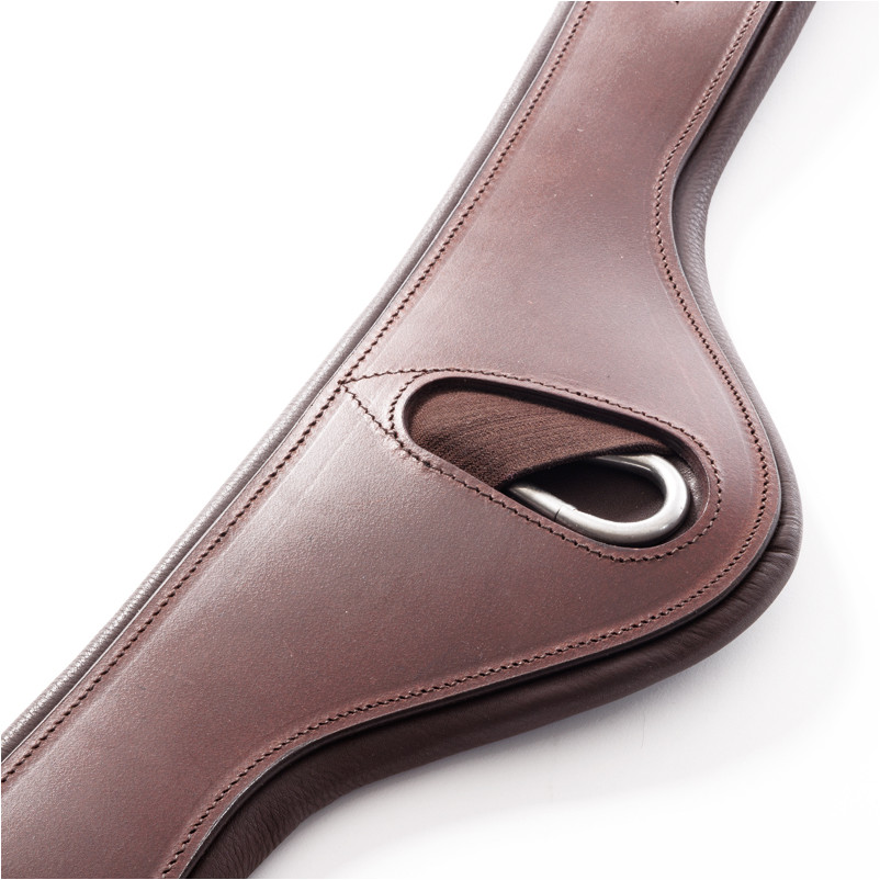 Ledersattelgurt geölt mit Elast ATLAS braun