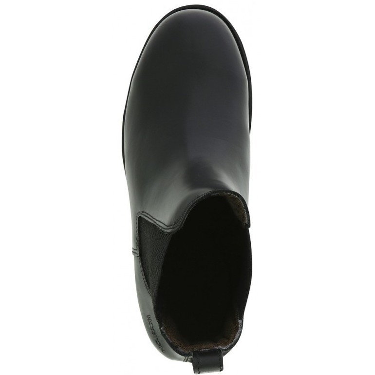Reitstiefeletten mit Glattleder SAFETY schwarz Reitstiefeletten mit Glattleder SAFETY schwarz