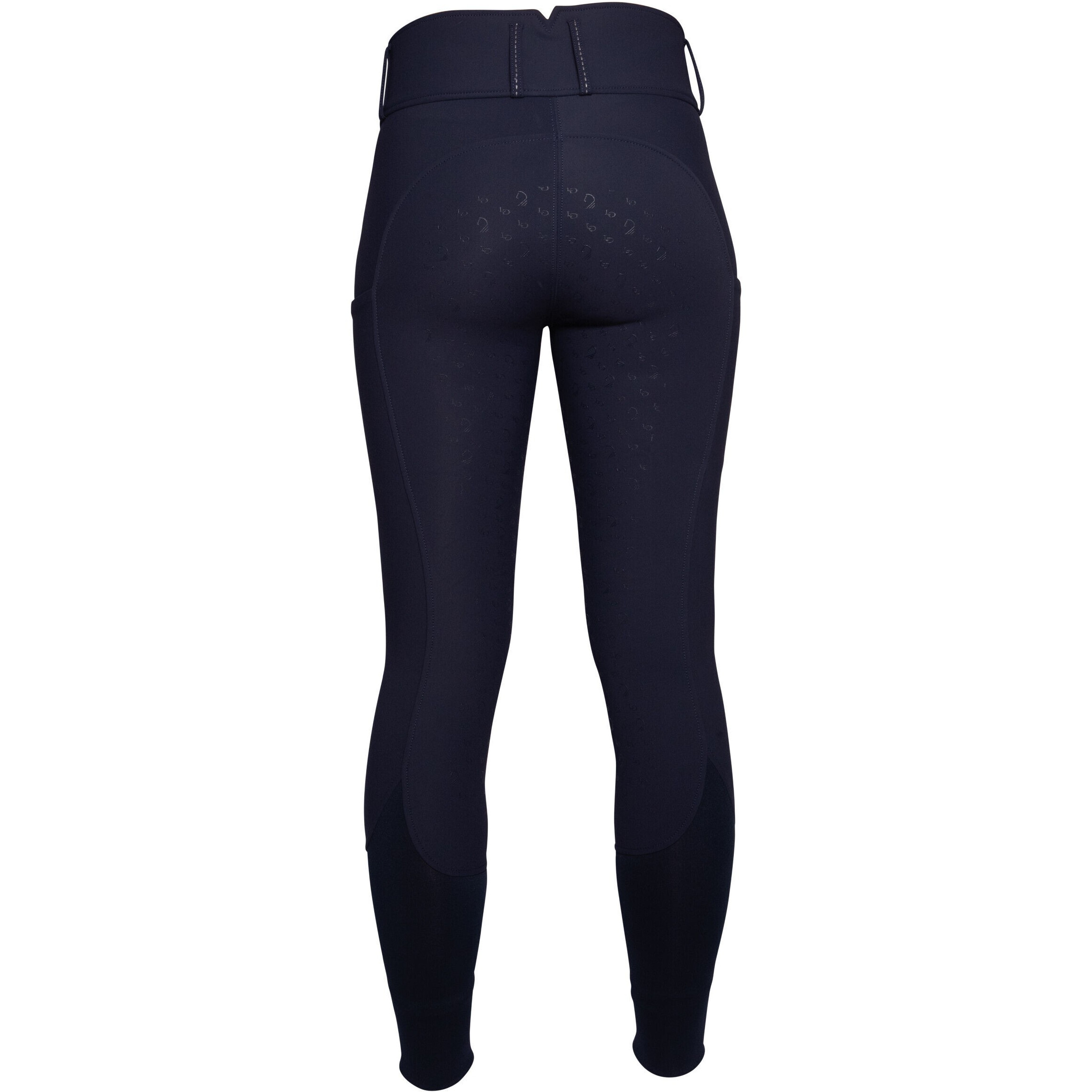 Damen Reithose Silikon Vollbesatz AREZZO dunkelblau