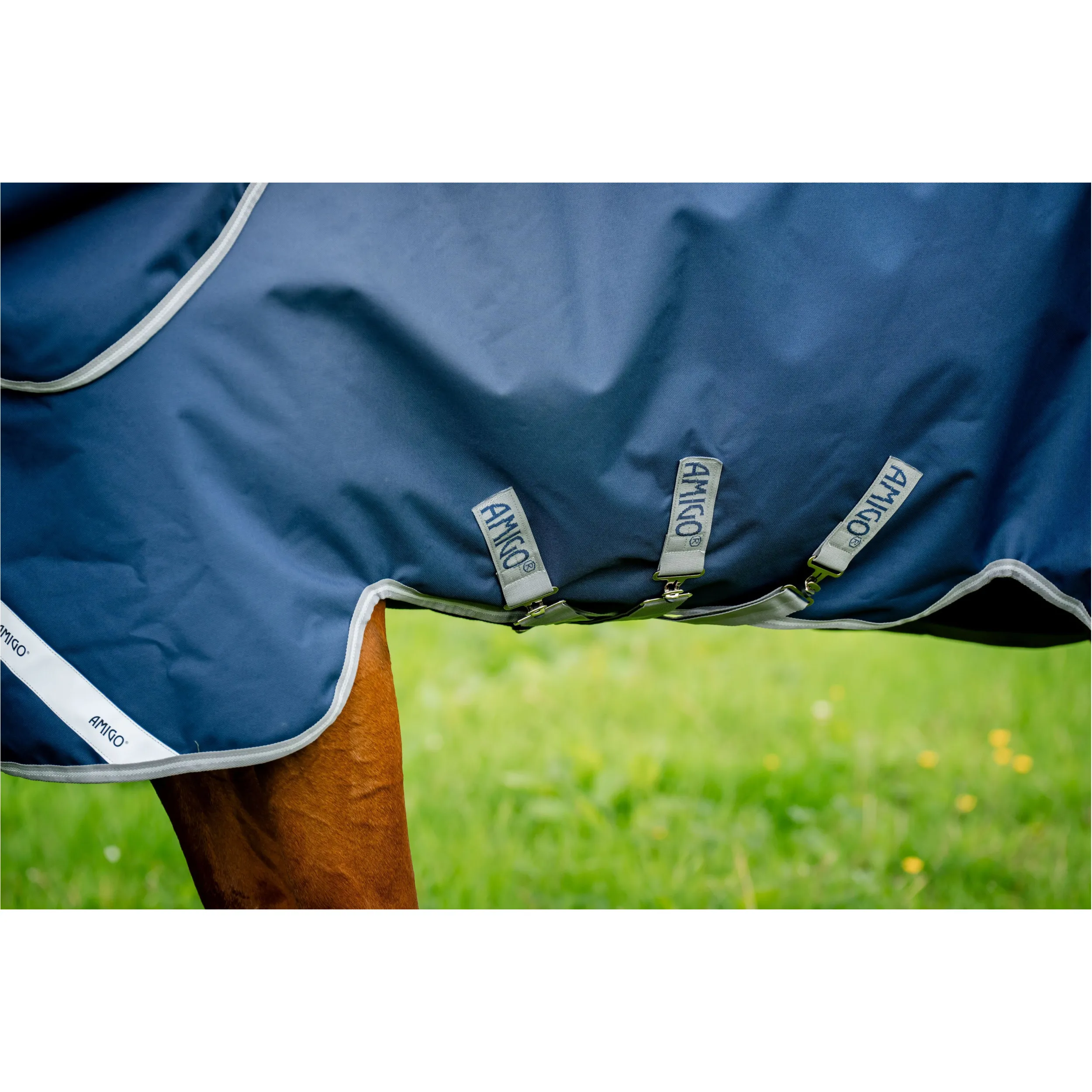 Outdoordecke Halsteil (abnehmbar) 1200D AMIGO Plus navy/titanium grey/silver