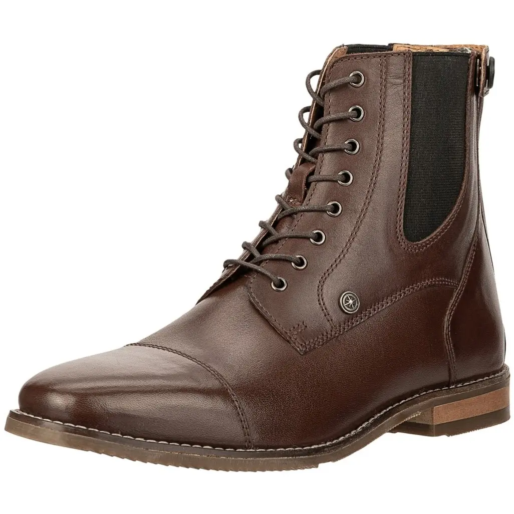 Reitstiefeletten FLORENTINA BZ Lace Echtleder braun