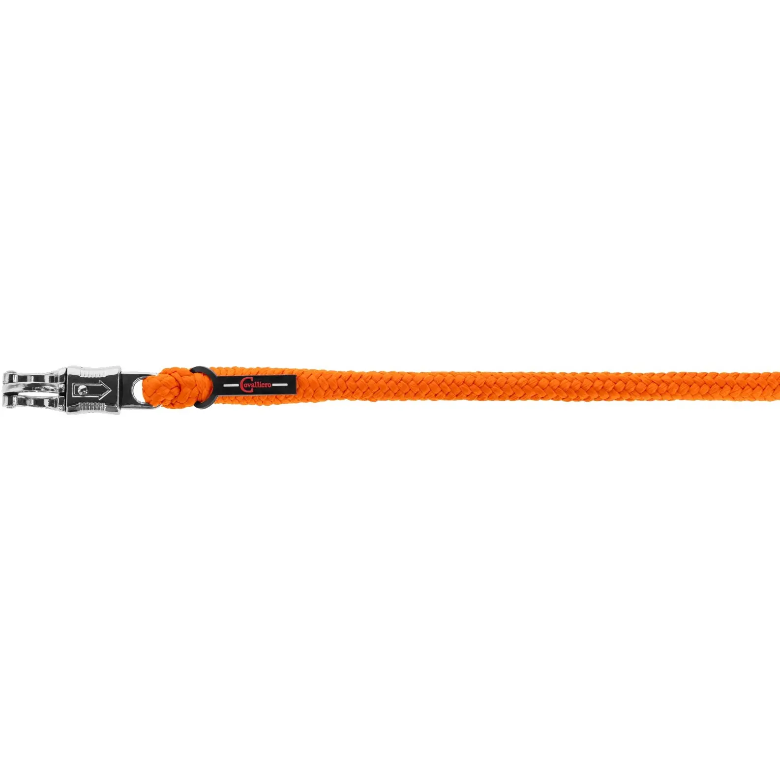 Führstrick mit Panikhaken HIPPO orange 200cm