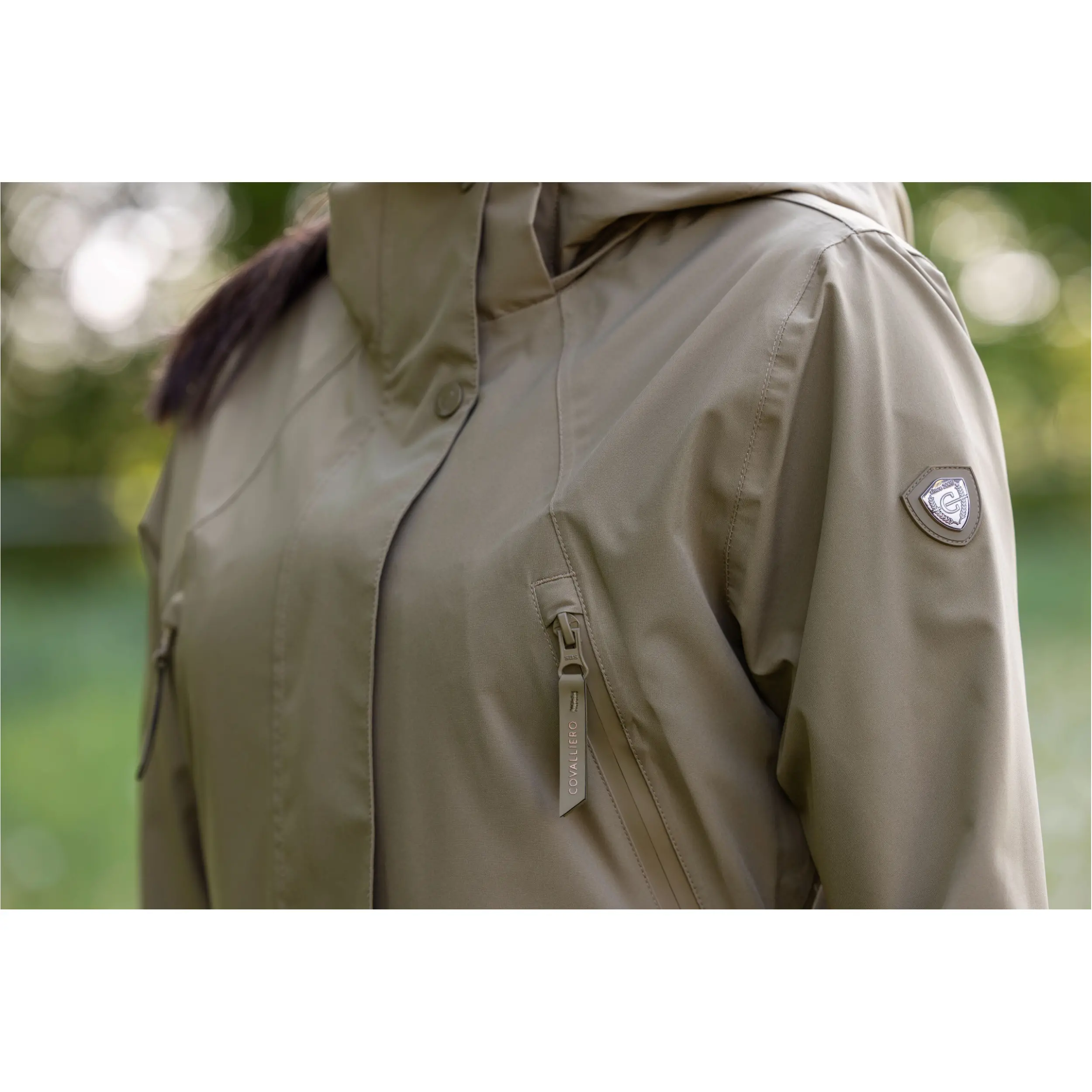 Damen Regenmantel F/S 2026 walnut
