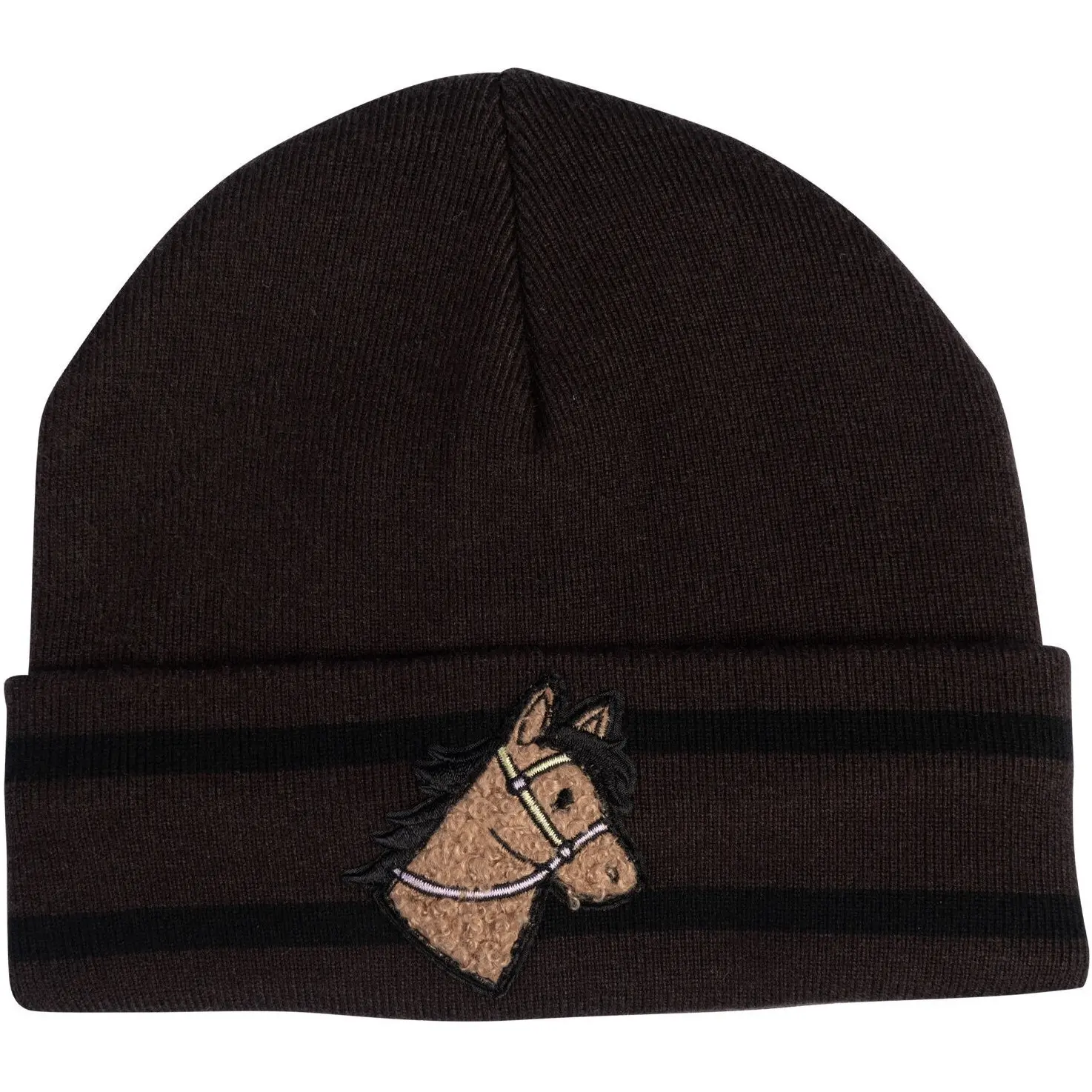 Winter Kinder Mütze MIA dunkelbraun