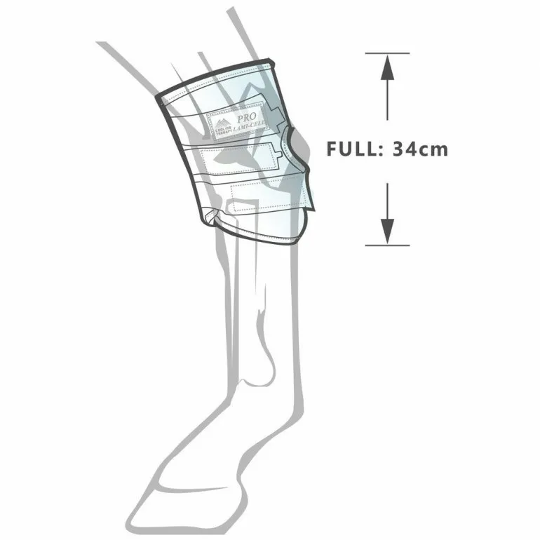 Sprunggelenkschutz ICE BOOTS schwarz/blau