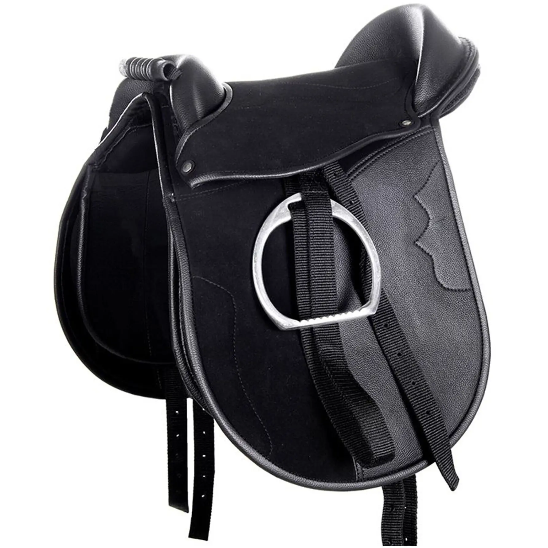 Shettysattel FUNNY HORSES NEW schwarz Shettysattel FUNNY HORSES NEW schwarz