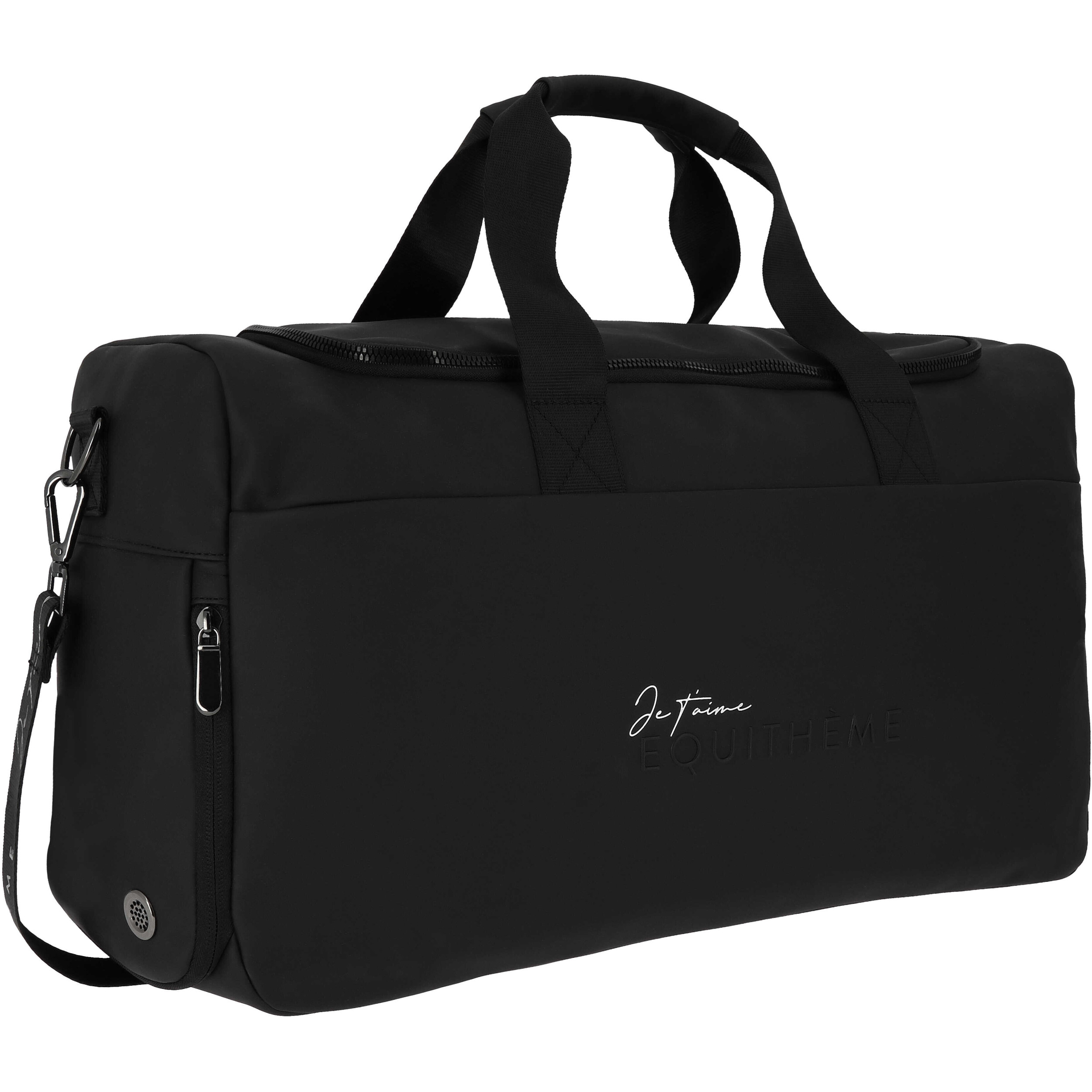 Wochenendtasche Je t'aime schwarz