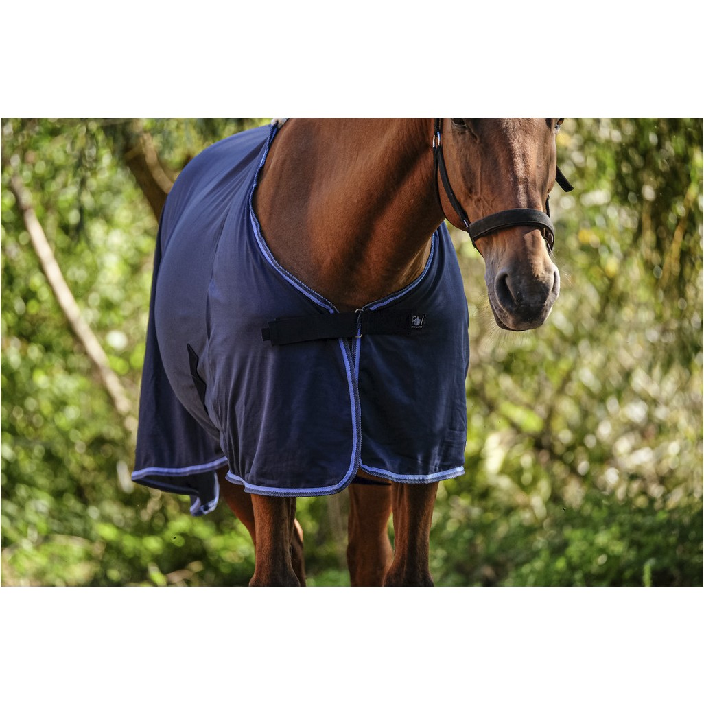 Abschwitzdecke mit feinem Netzgewebe marineblau Abschwitzdecke mit feinem Netzgewebe marineblau