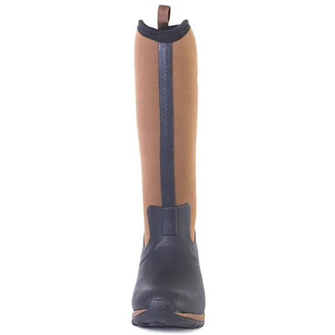 Winter Damen Gummistiefel ARCTIC ADVENTURE SOLID schwarz/braun
