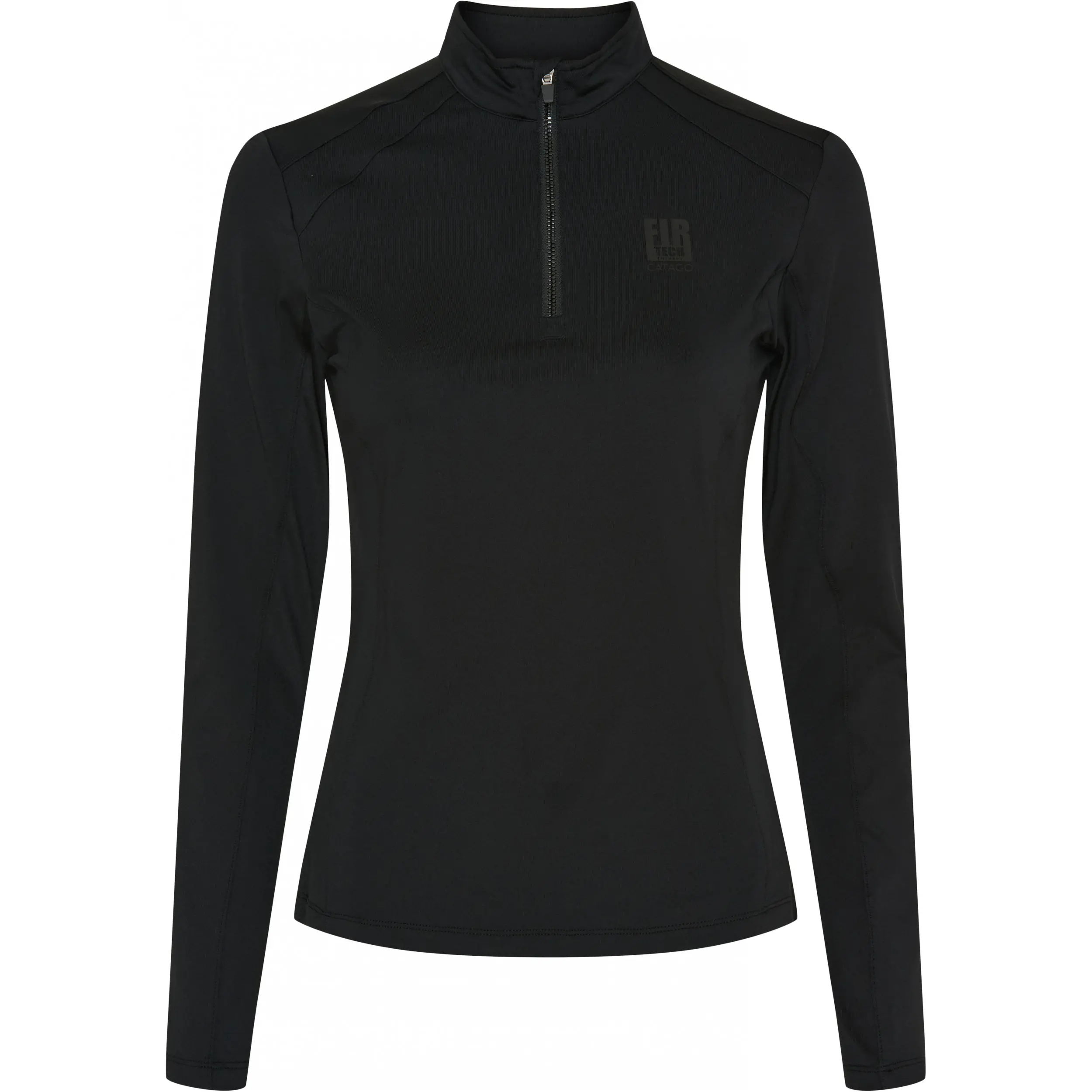 Damen Funktionsshirt Langarm FIR-Tech schwarz