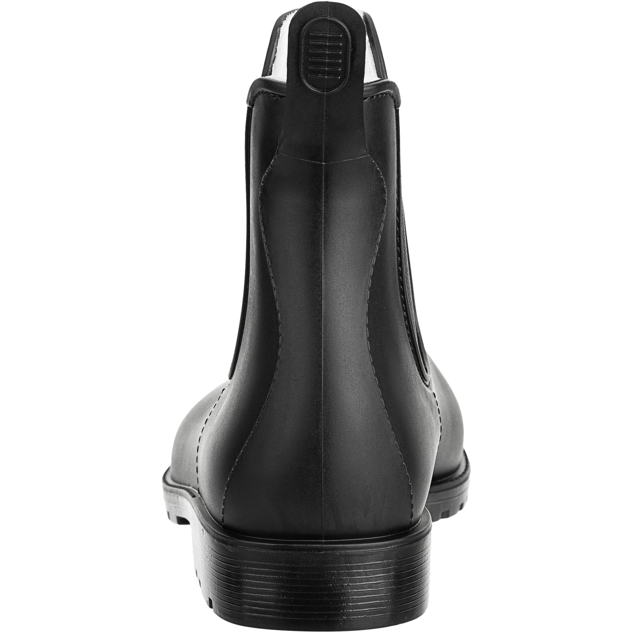 Winter Jodhpur Gummistiefeletten mit Teddyfutter BASICLINE schwarz