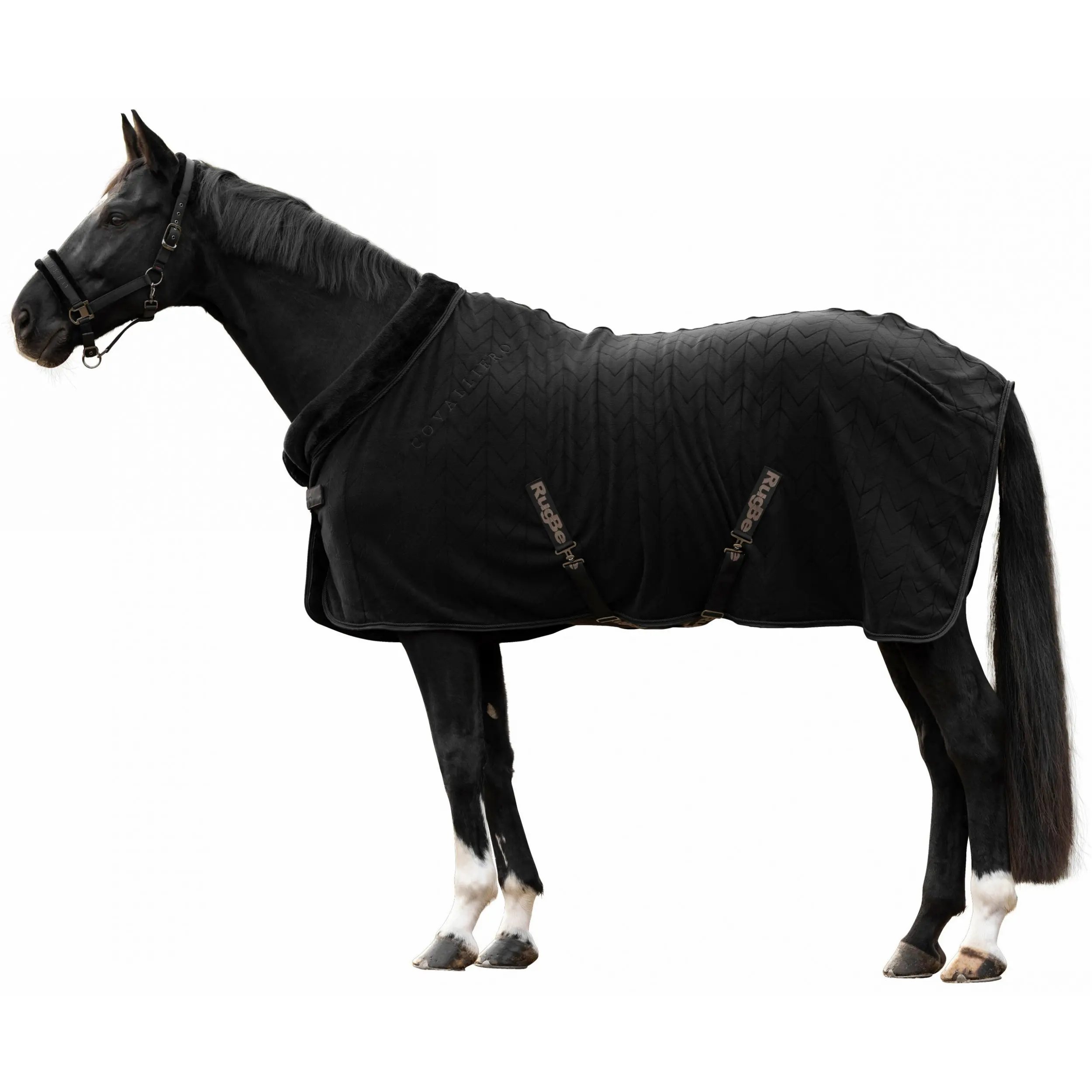 Fleecedecke EXCLUSIVE black