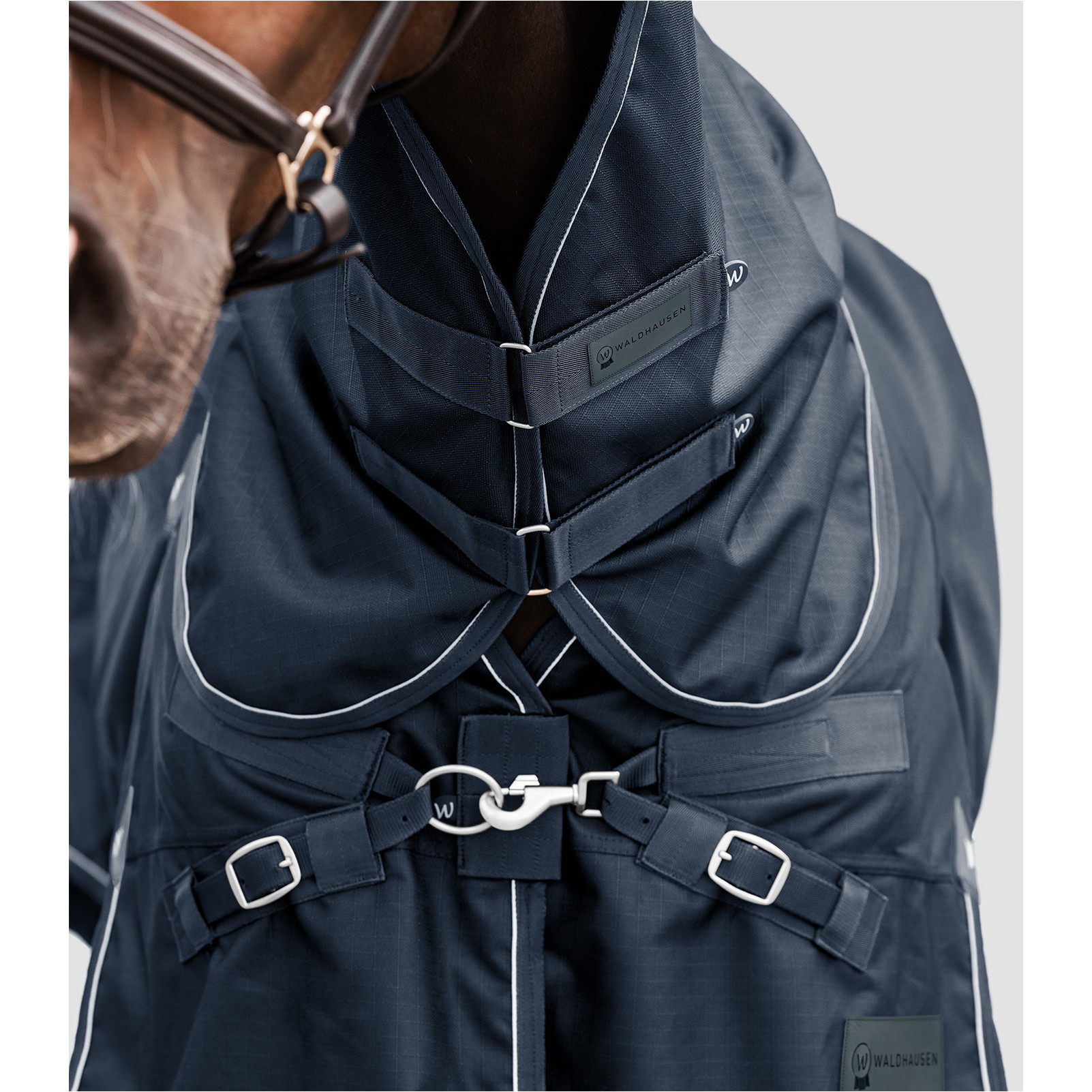 Outdoorhalsteil Light 1200D SCANDIC nachtblau