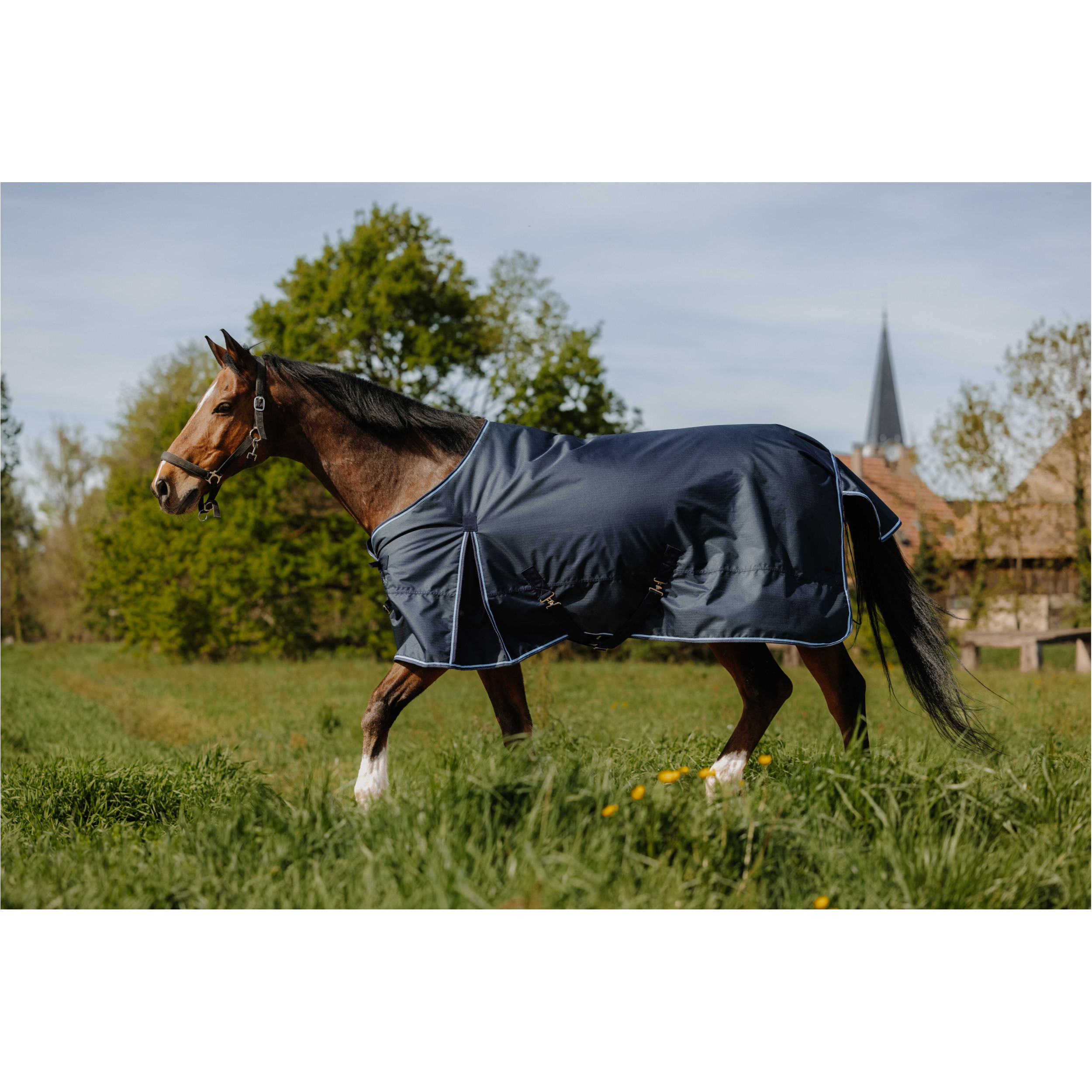 Outdoordecke 220g Füllung 1200D ECO navy Outdoordecke 220g Füllung 1200D ECO navy