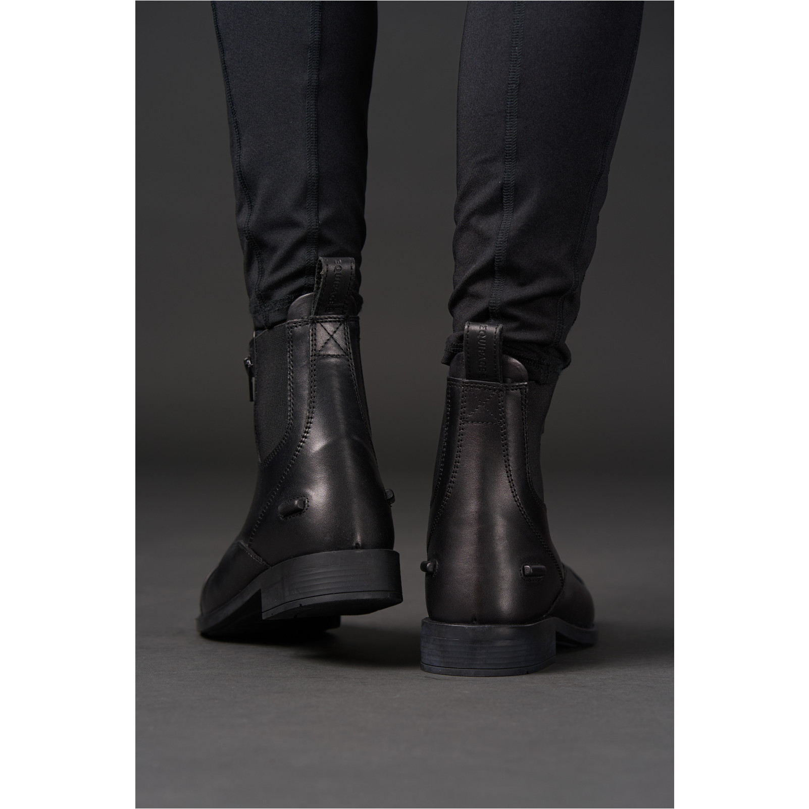 Reitstiefeletten Jodphur mit seitlichem Reißverschluss HUDSON Echtleder schwarz Reitstiefeletten Jodphur mit seitlichem Reißverschluss HUDSON Echtleder schwarz