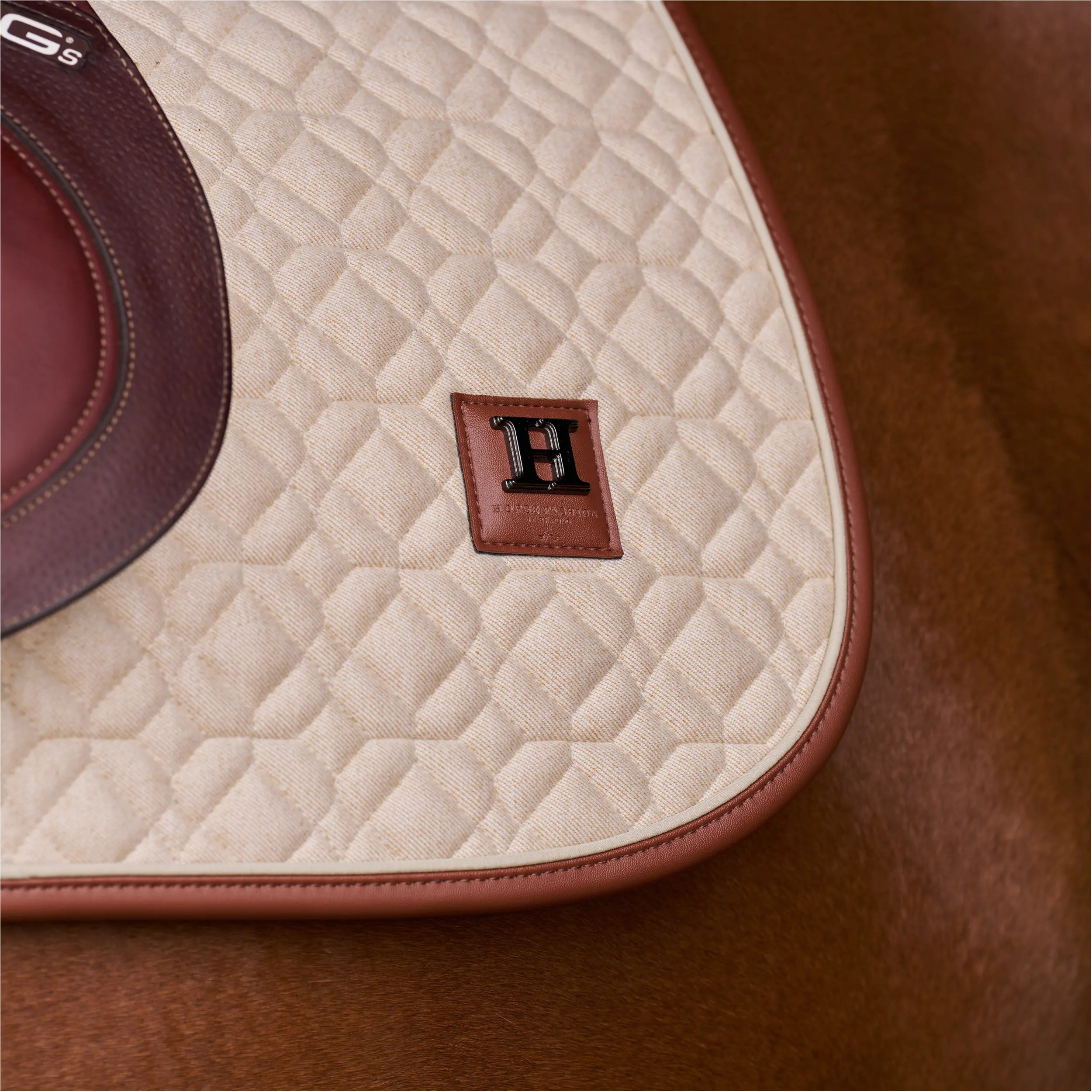 Schabracke HVPLuxi tan Warmblut Dressur