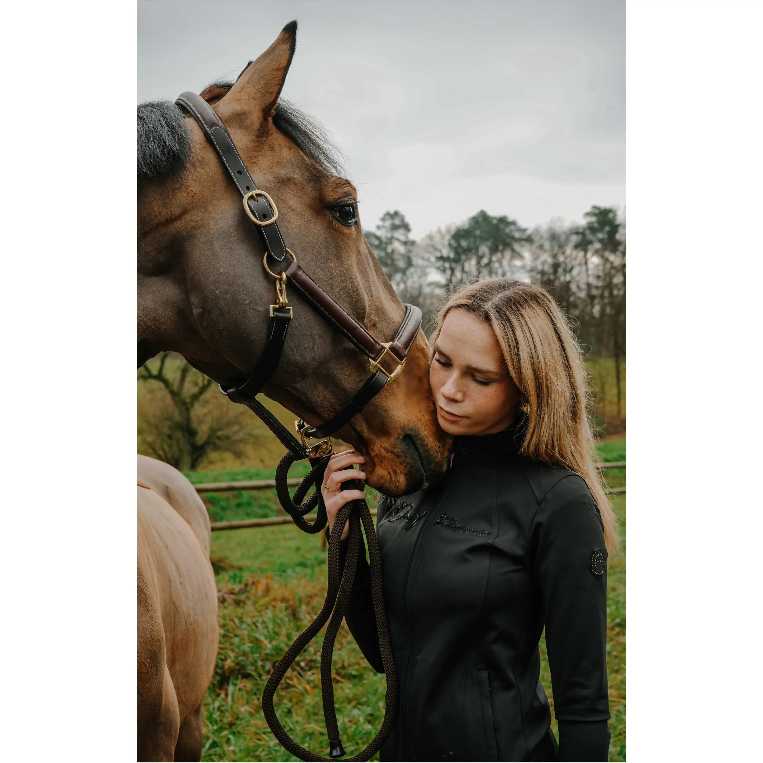 Damen Softshelljacke Je t'aime EK-ILONA schwarz