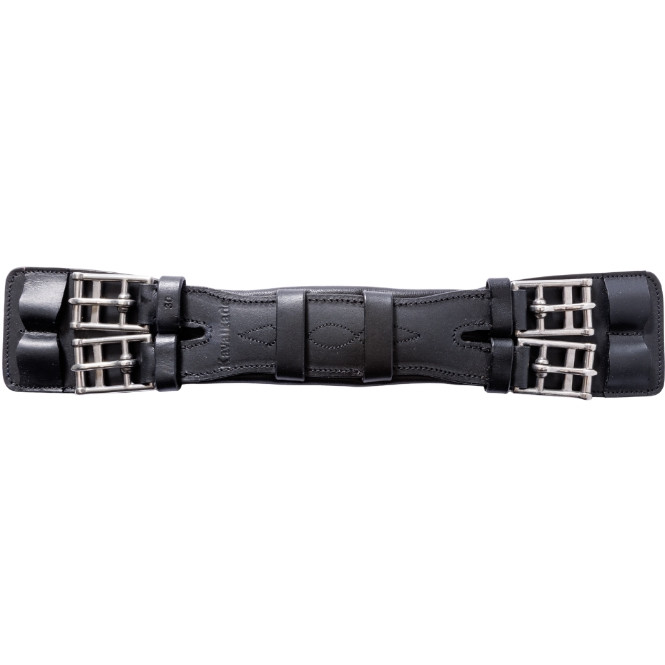 Lederkurzgurt ohne Elast SHETTY CLASSIC schwarz