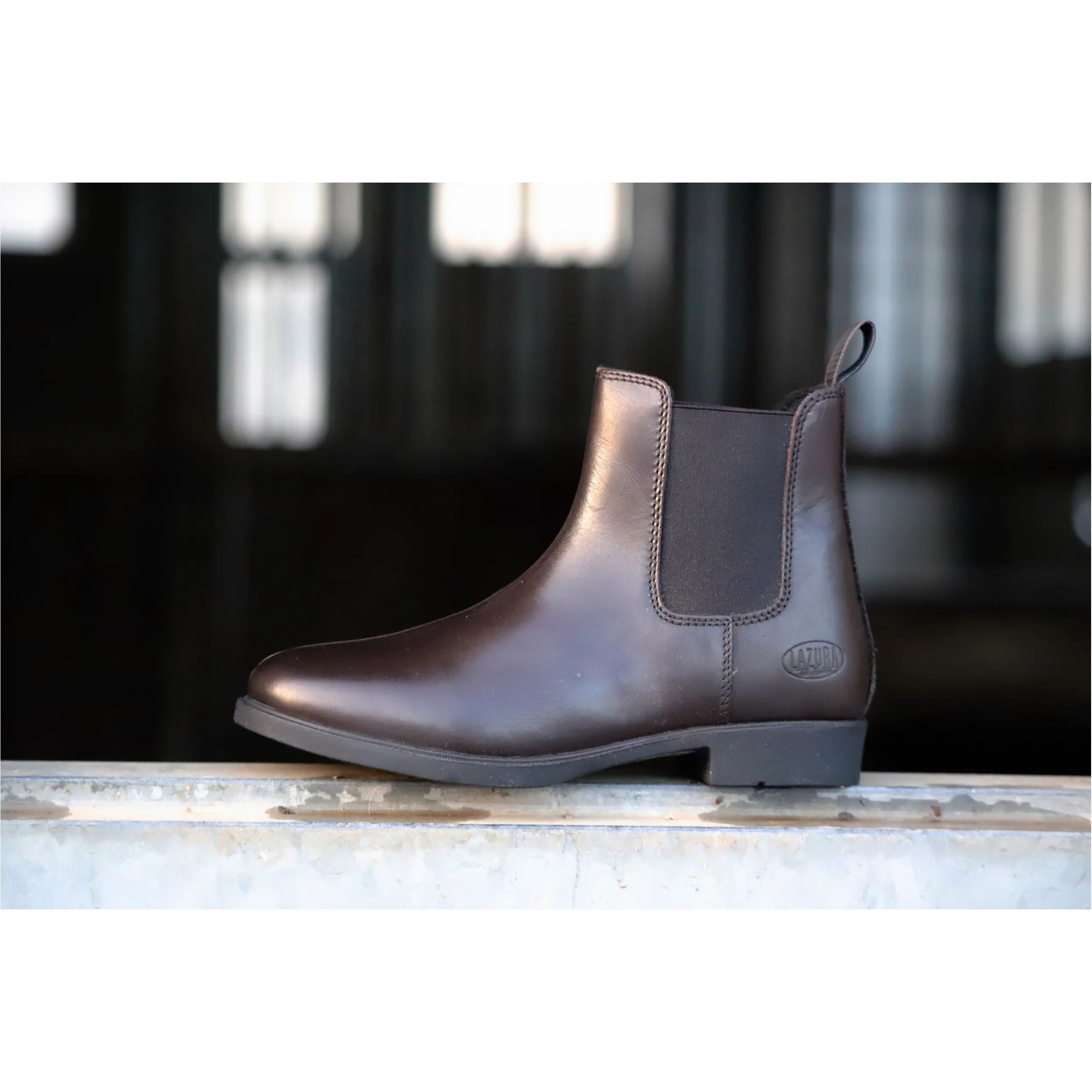 Jodhpur Reitstiefeletten CLASSIC Echtleder braun