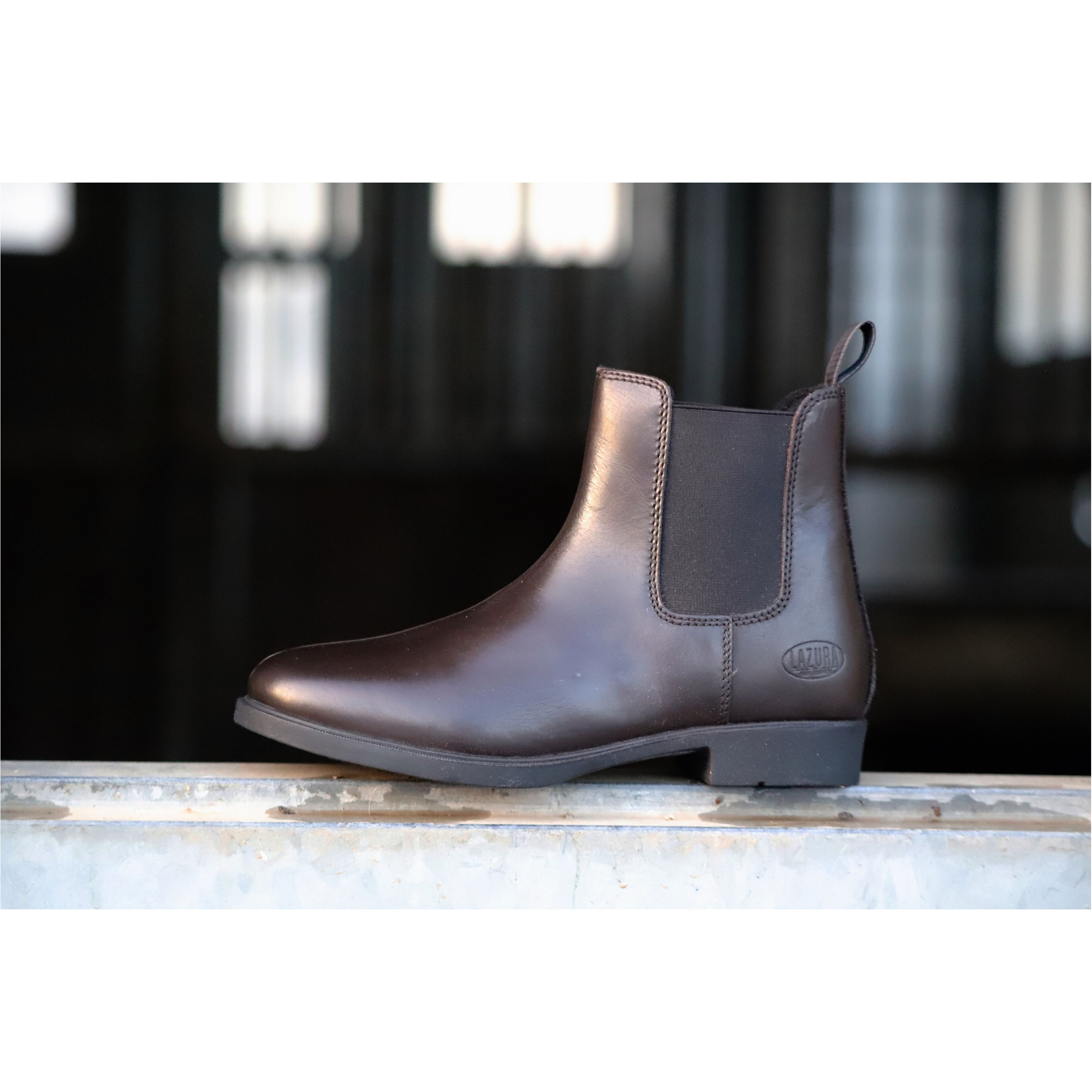 Jodhpur Reitstiefeletten CLASSIC Echtleder braun