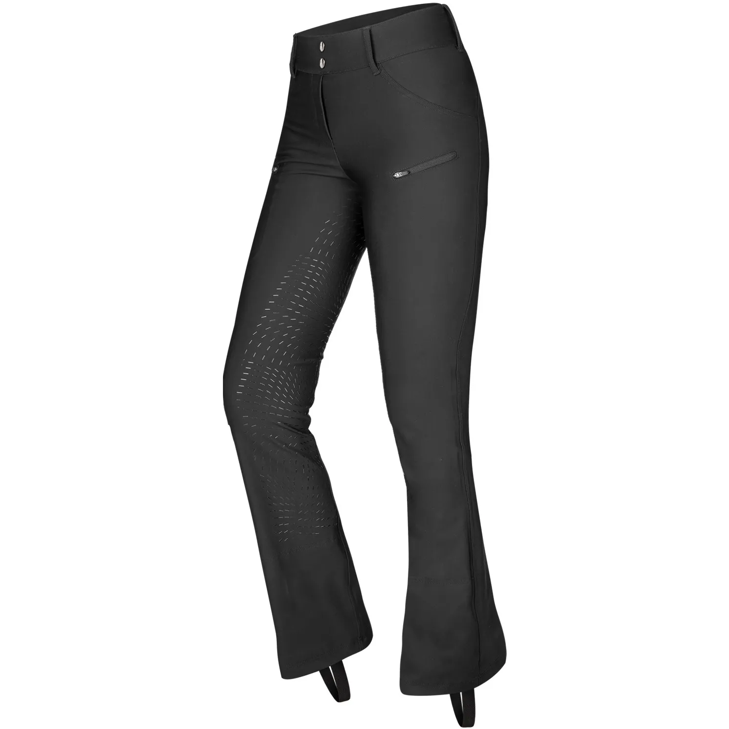 Damen Performance Jodhpur Reithose Silikon Vollbesatz ODELIA schwarz