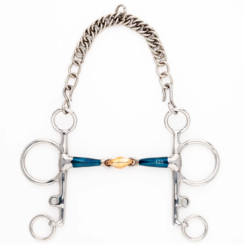 Pelham doppelt gebrochen Lock Up ERGONOMIC 14mm