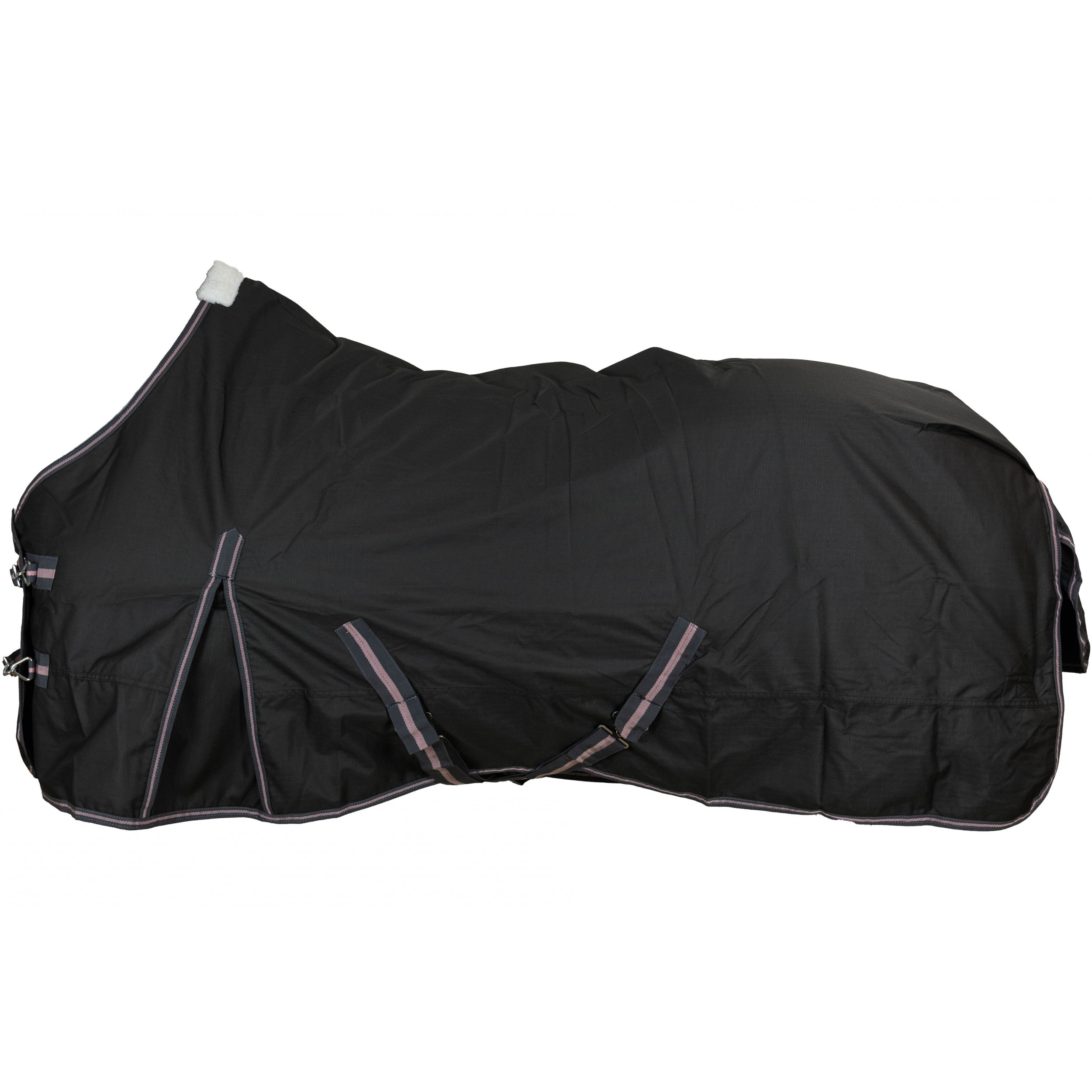 Winterdecke 300g Füllung 600D BASICLINE graphit/koralle