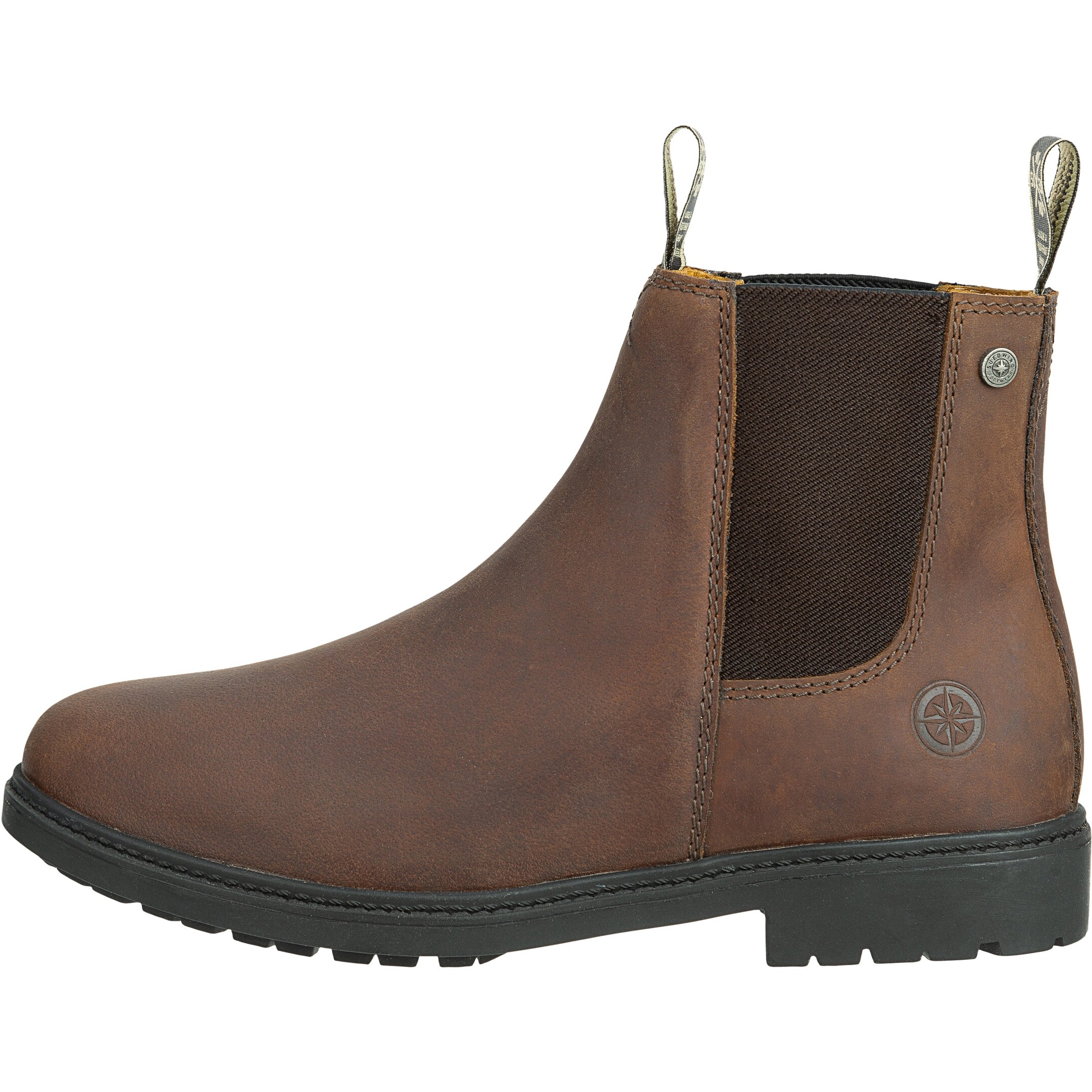 Winter Reitstiefeletten NEW WORK Eco Echtleder braun