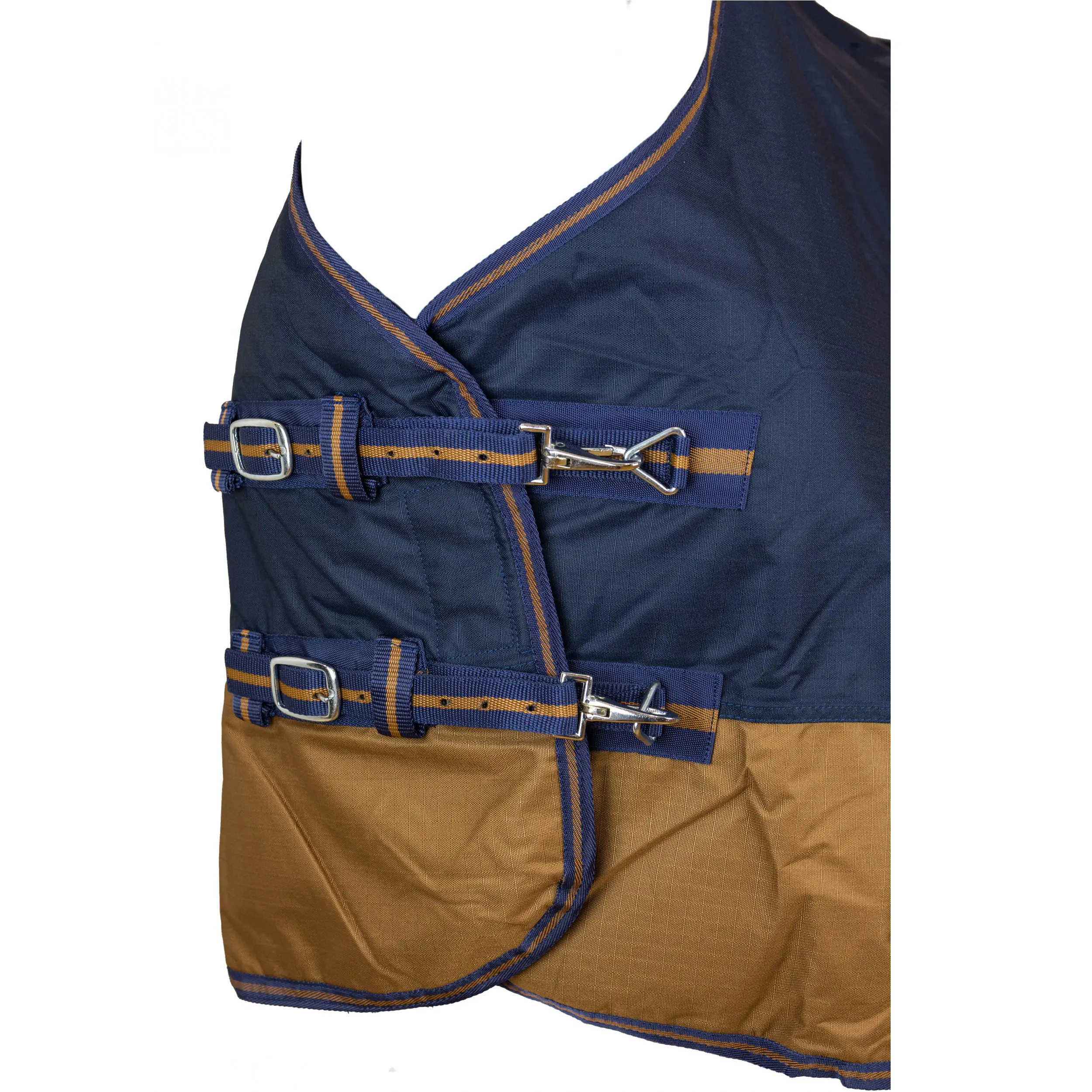 Winterdecke 200g Füllung 600D BASICLINE dunkelblau/braun Winterdecke 200g Füllung 600D BASICLINE dunkelblau/braun