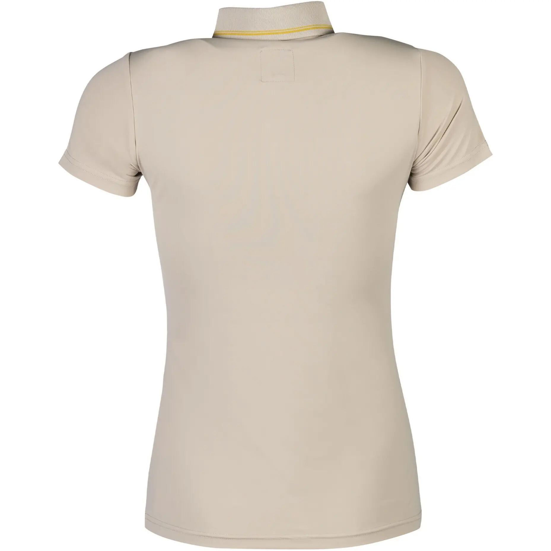 Damen Poloshirt LIMONE grau/beige