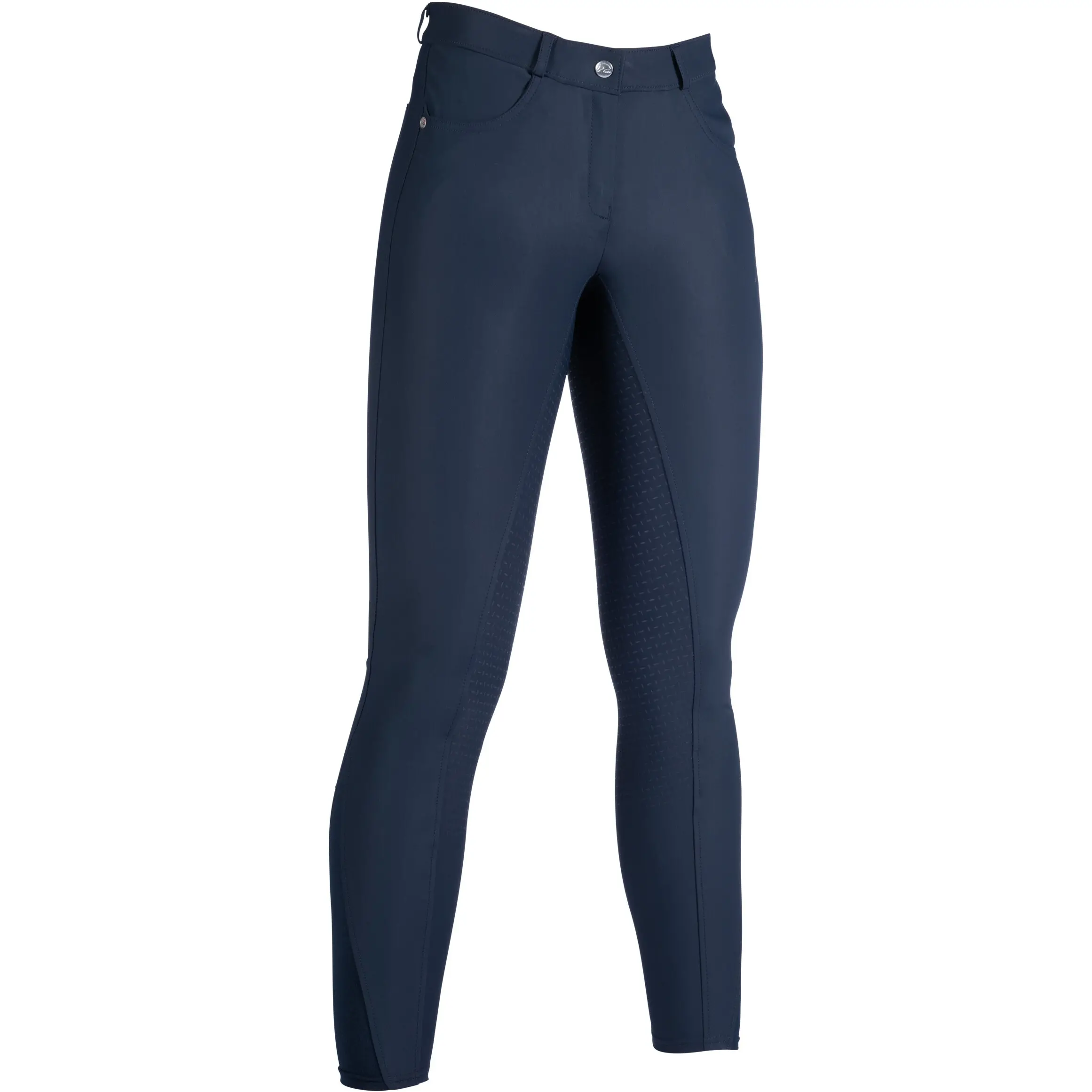 Damen Reithose Silikon Vollbesatz LUNA dunkelblau
