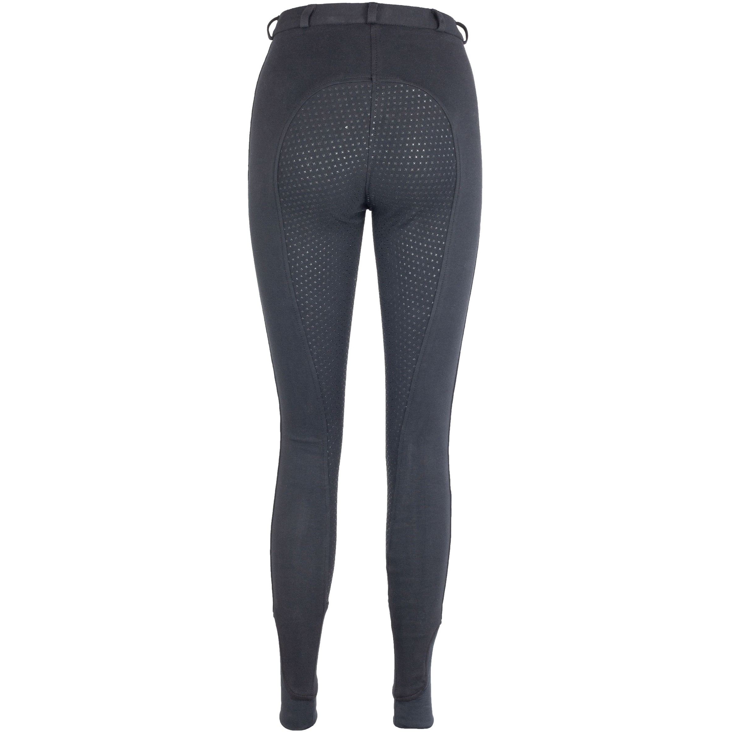 Kinder Reithose Silikon Vollbesatz Flex BASICLINE schwarz