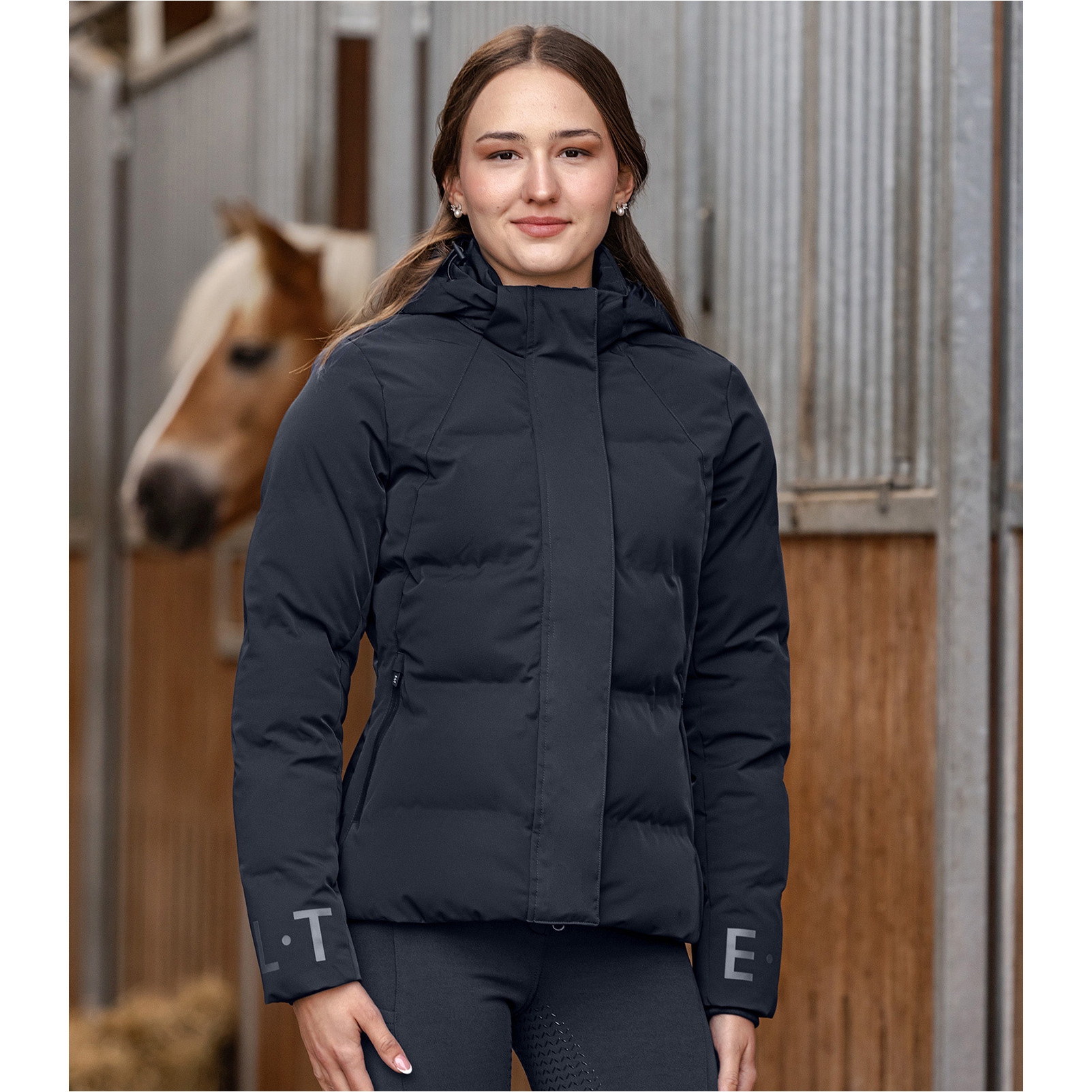 Teens Winter Reitjacke PERFORMANCE OHIO tiefblau