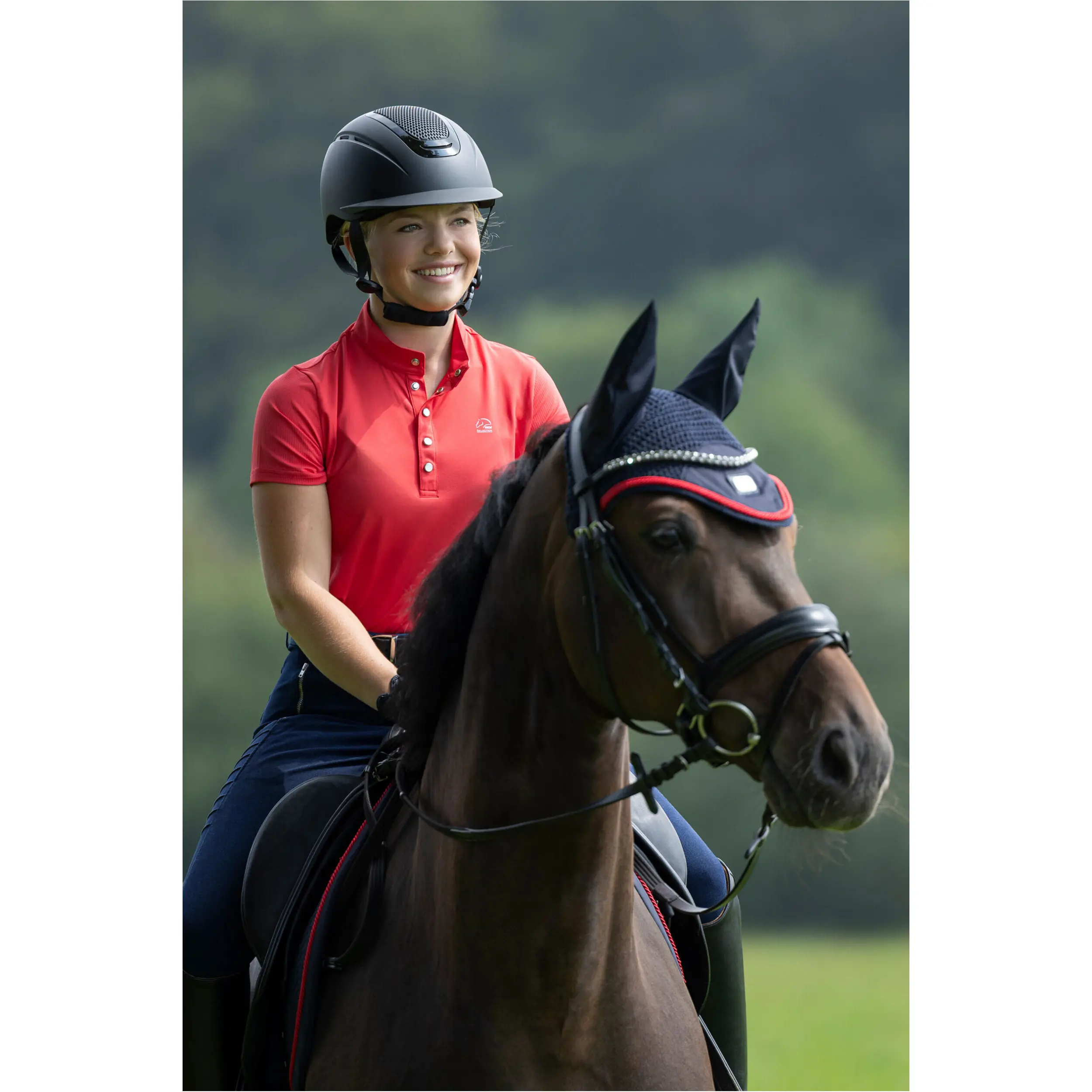 Damen Funktionsshirt Kurzarm ARUBA rot
