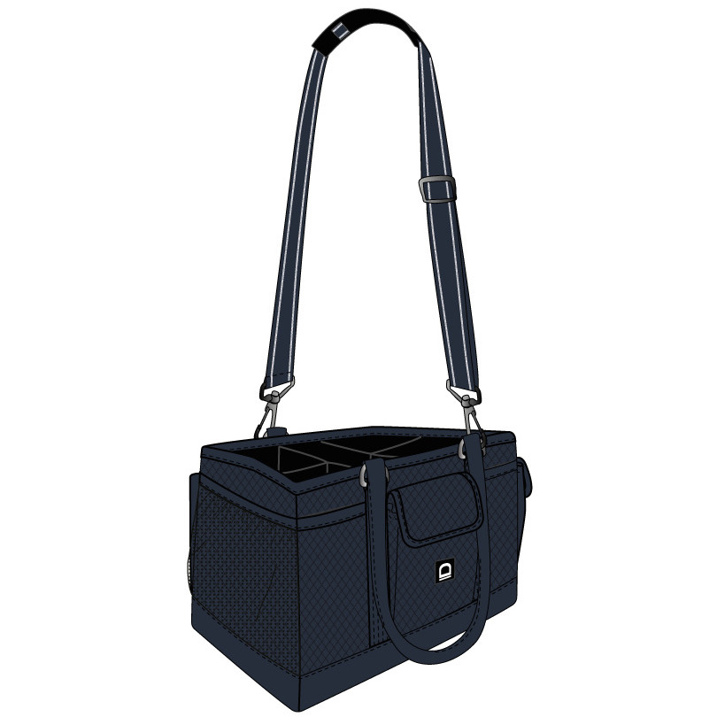 Putztasche SQUARED DIAMOND navy Putztasche SQUARED DIAMOND navy