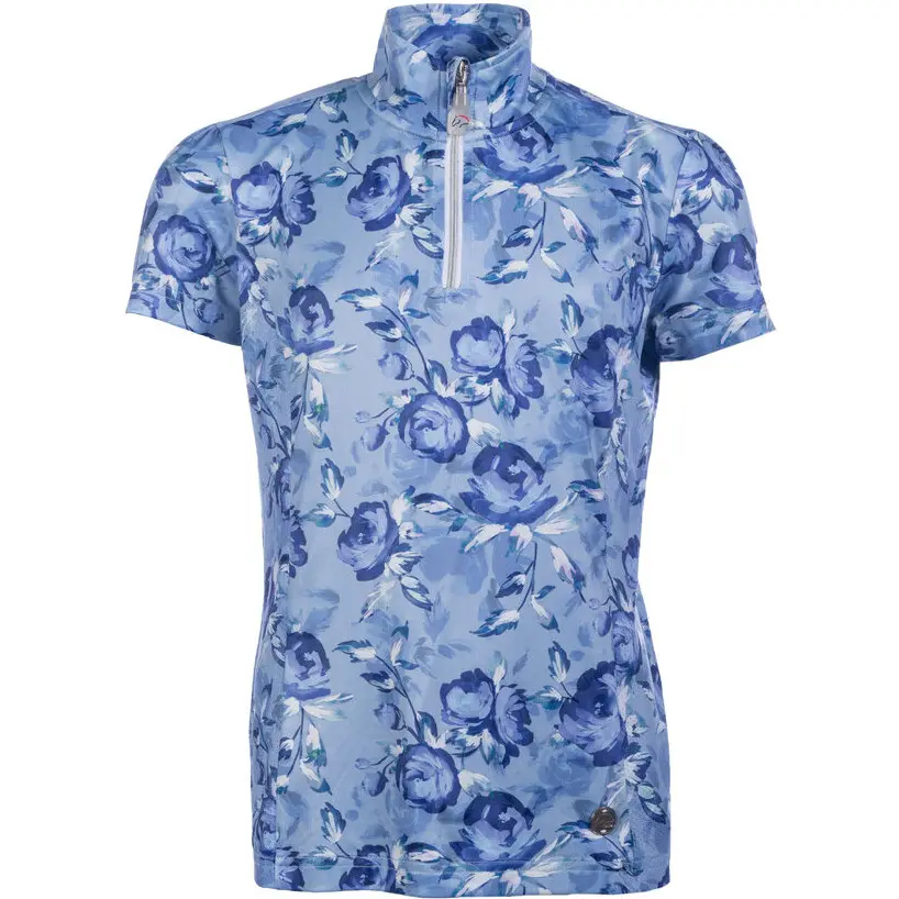 Kinder Funktionsshirt CHARLOTTE KIDS dunkelblau/hellblau