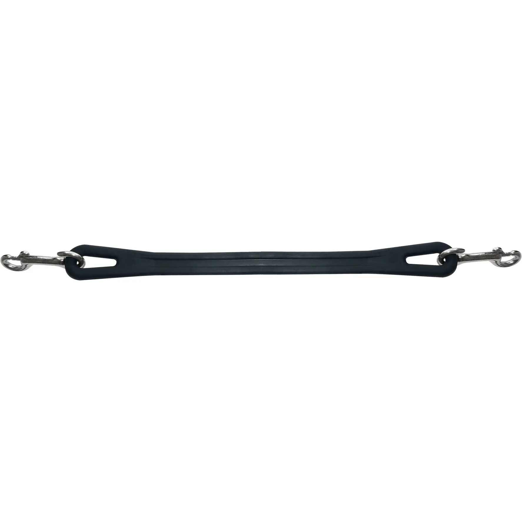 Anbinde-Gummiseil PANIK schwarz 56cm