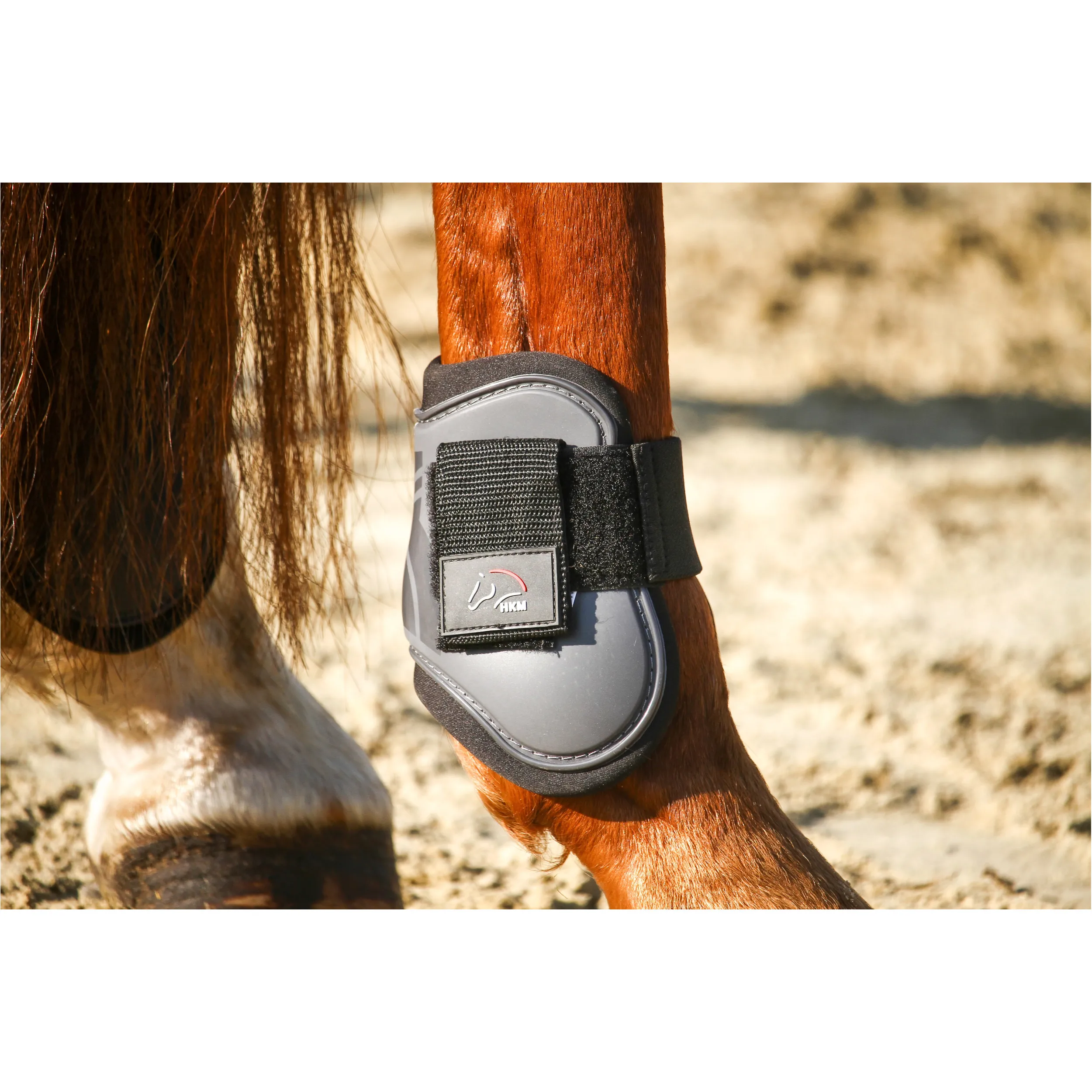 Gamaschen & Streichkappen (4er Set) grau - Posten