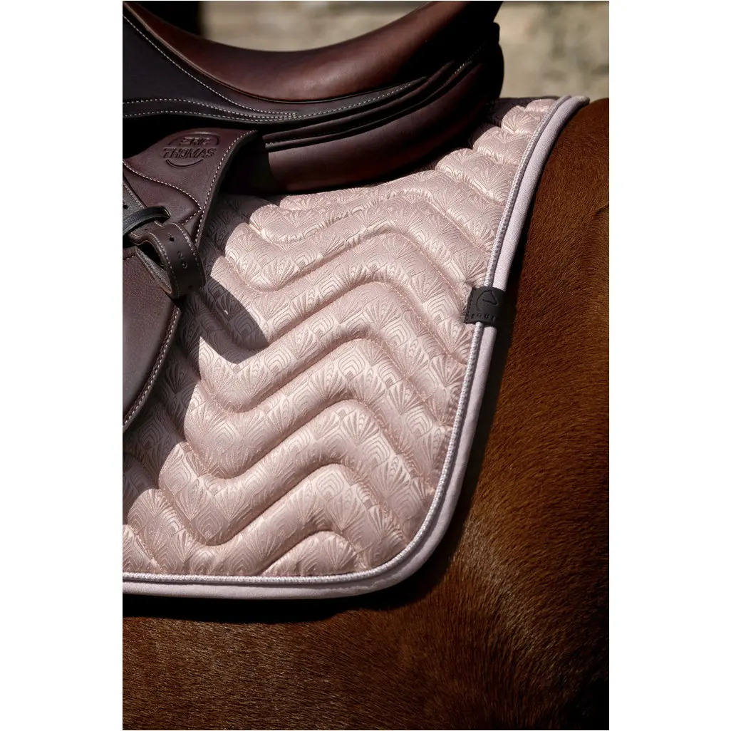 Schabracke BROCART rosa Warmblut Vielseitigkeit Schabracke BROCART rosa Warmblut Vielseitigkeit