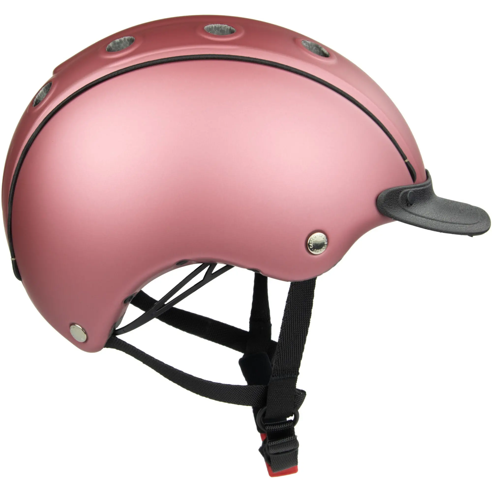 Kinder Reit-, Fahrrad- und Skihelm CHOICE Turnier English rose matt S (52-56cm)