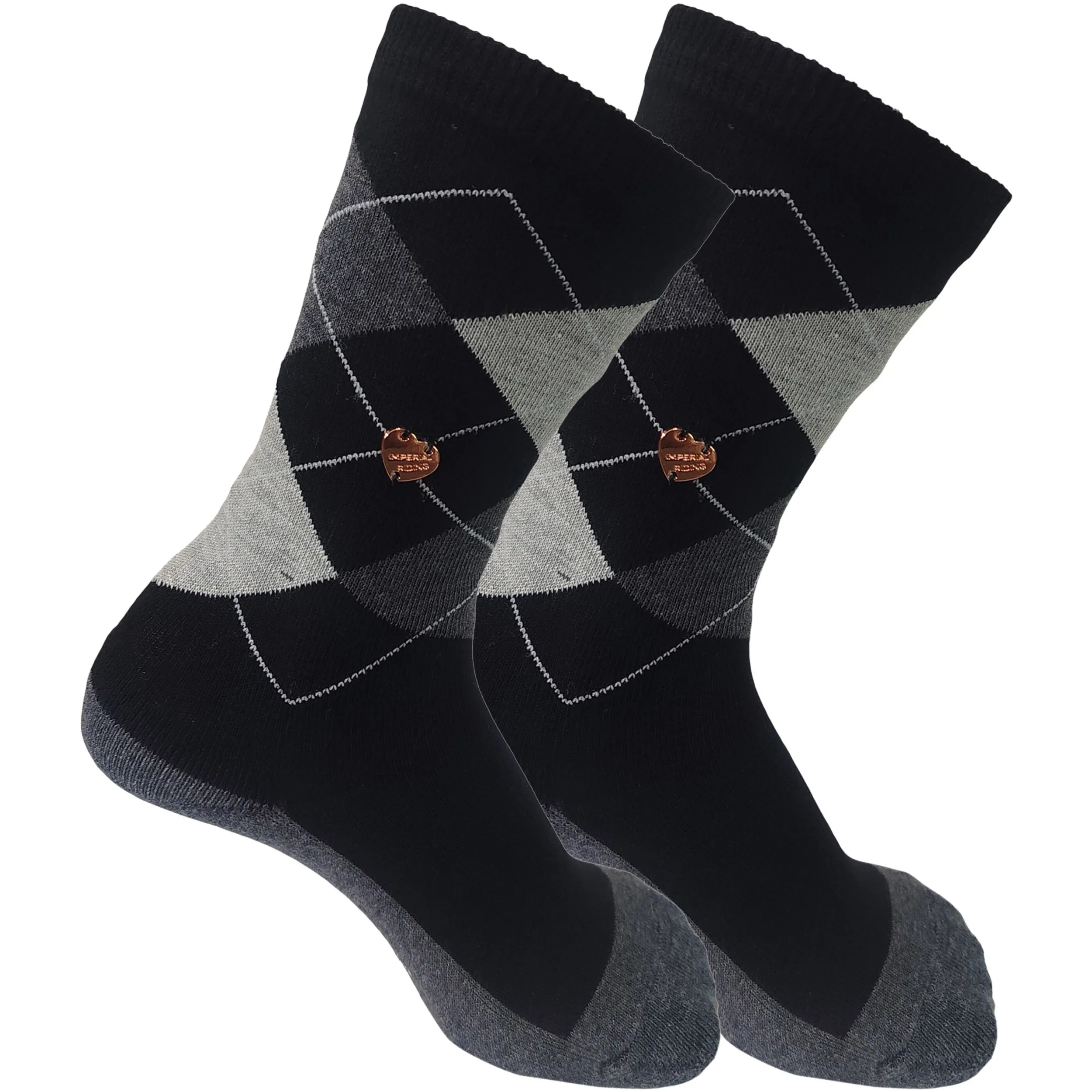 Kinder Reitsocken IRHQueen of Diamonds schwarz