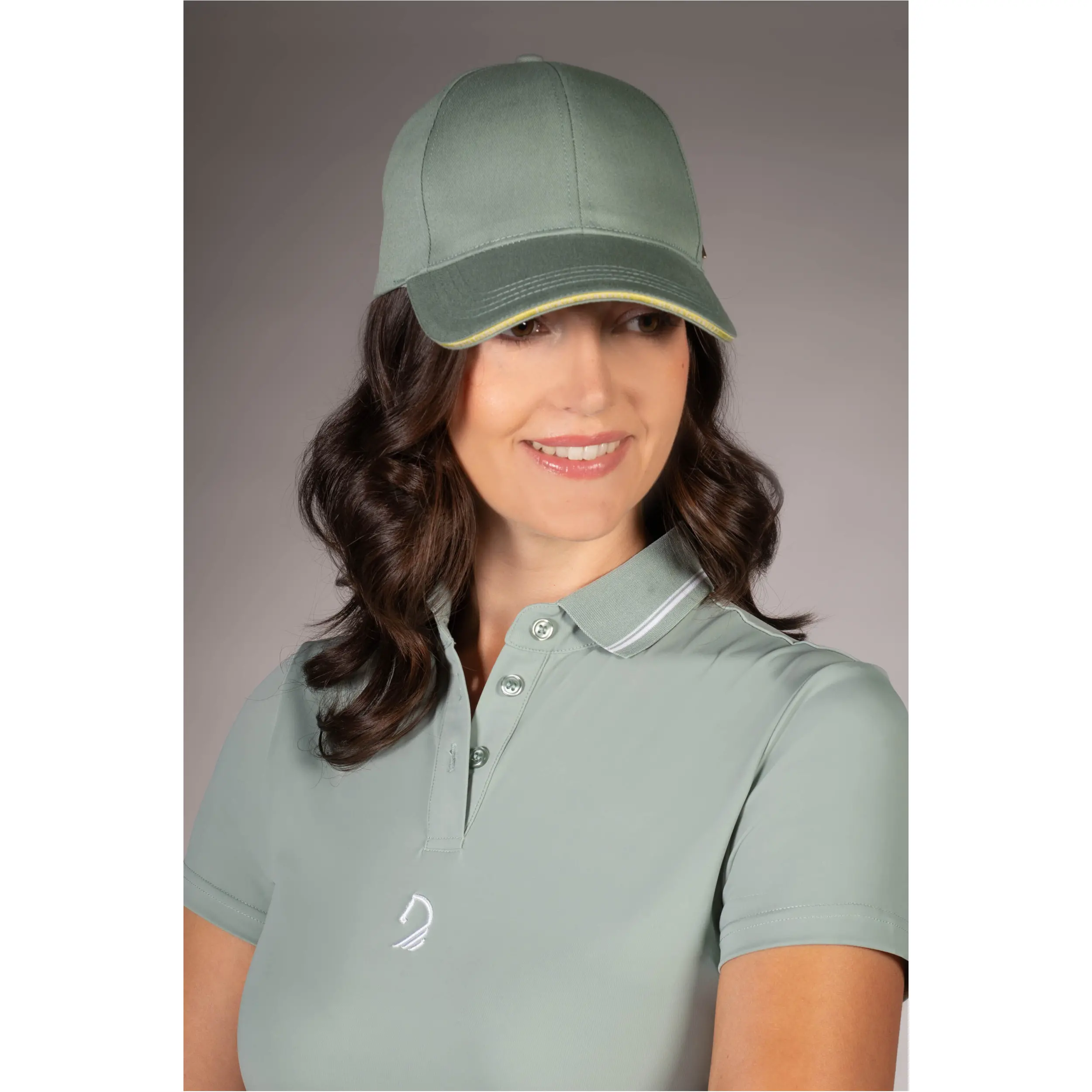 Damen Poloshirt LIMONE salbei